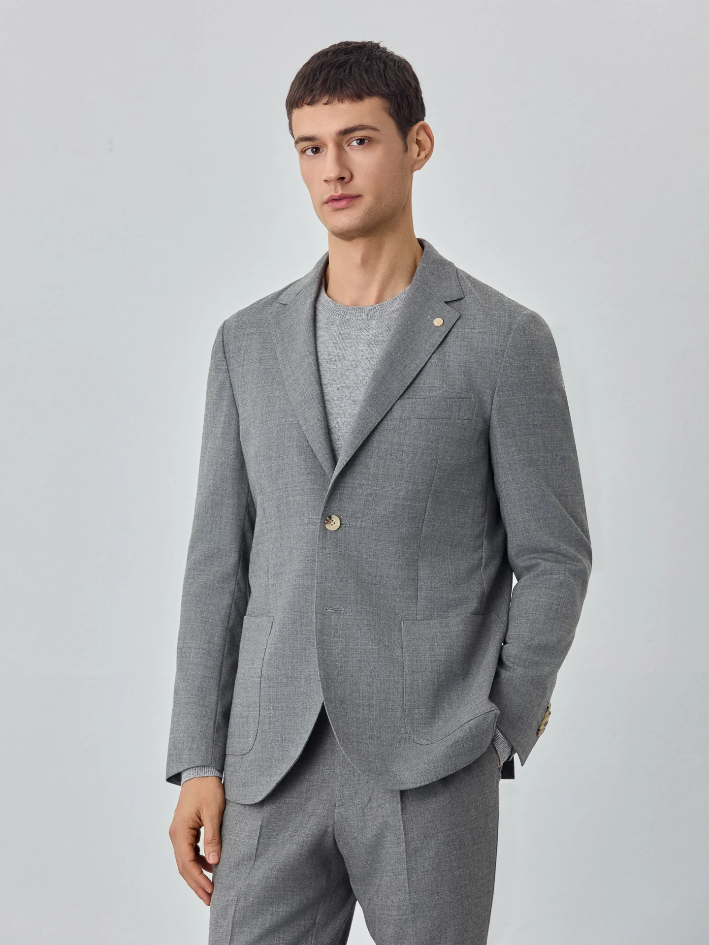 Blazer de flanela Luxe Leisure Premium