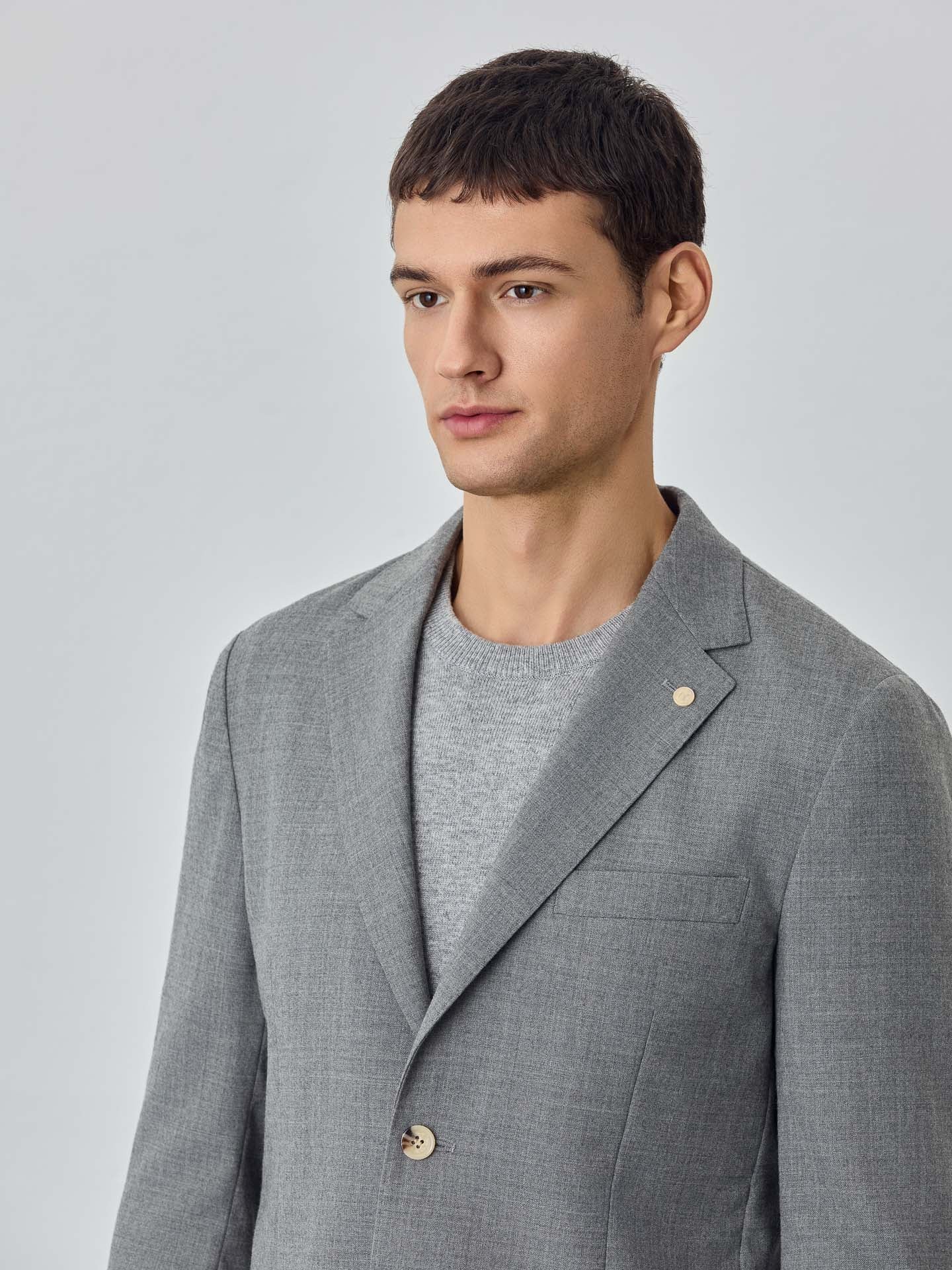 Blazer de flanela Luxe Leisure Premium - Image 2