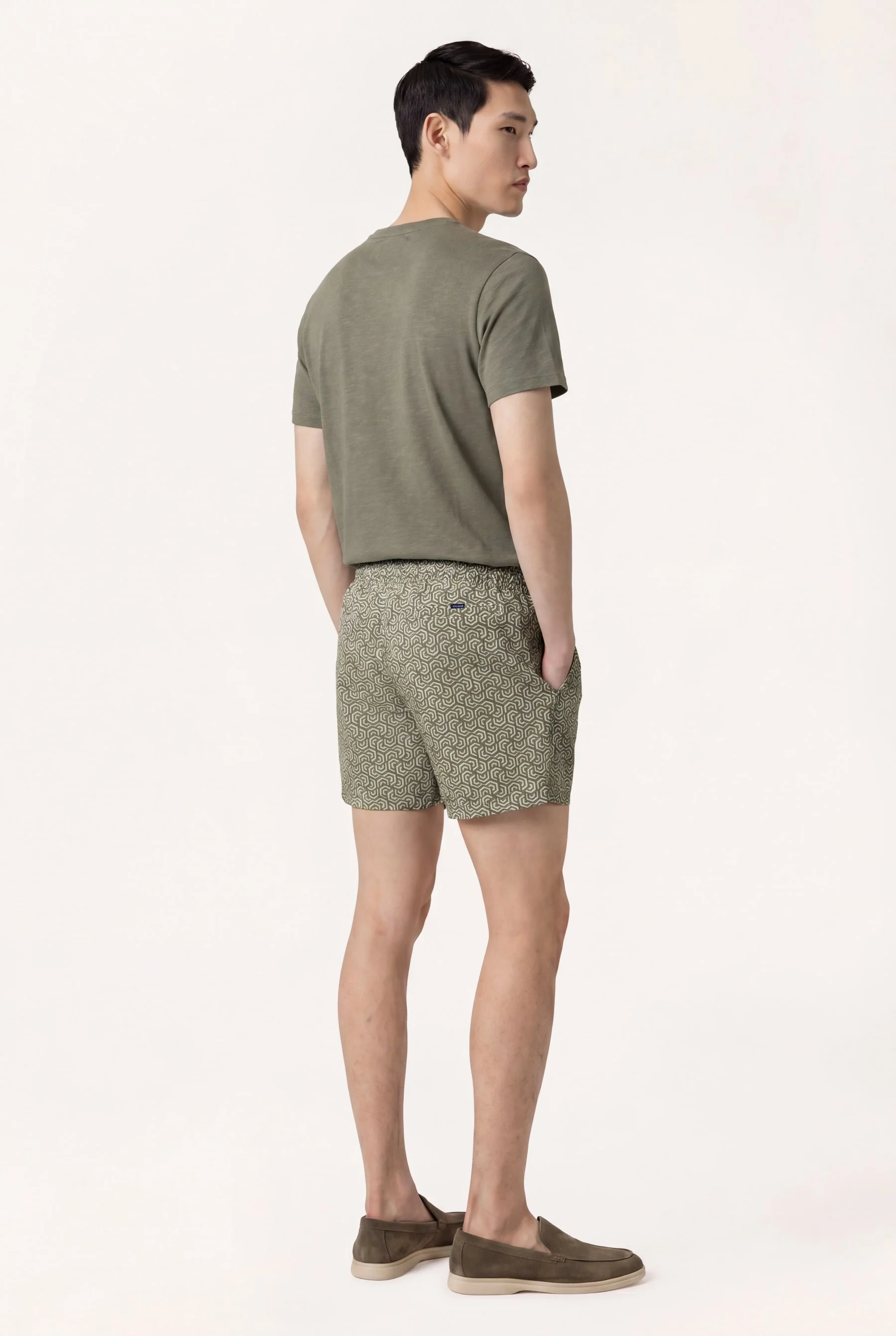 Board Shorts Em Tecido Quick Dry - Image 5