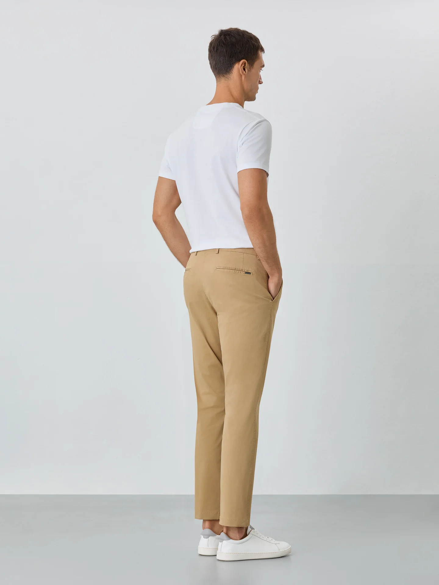 Calça Chino Slim Fit Com Bolso Relógio - Image 2