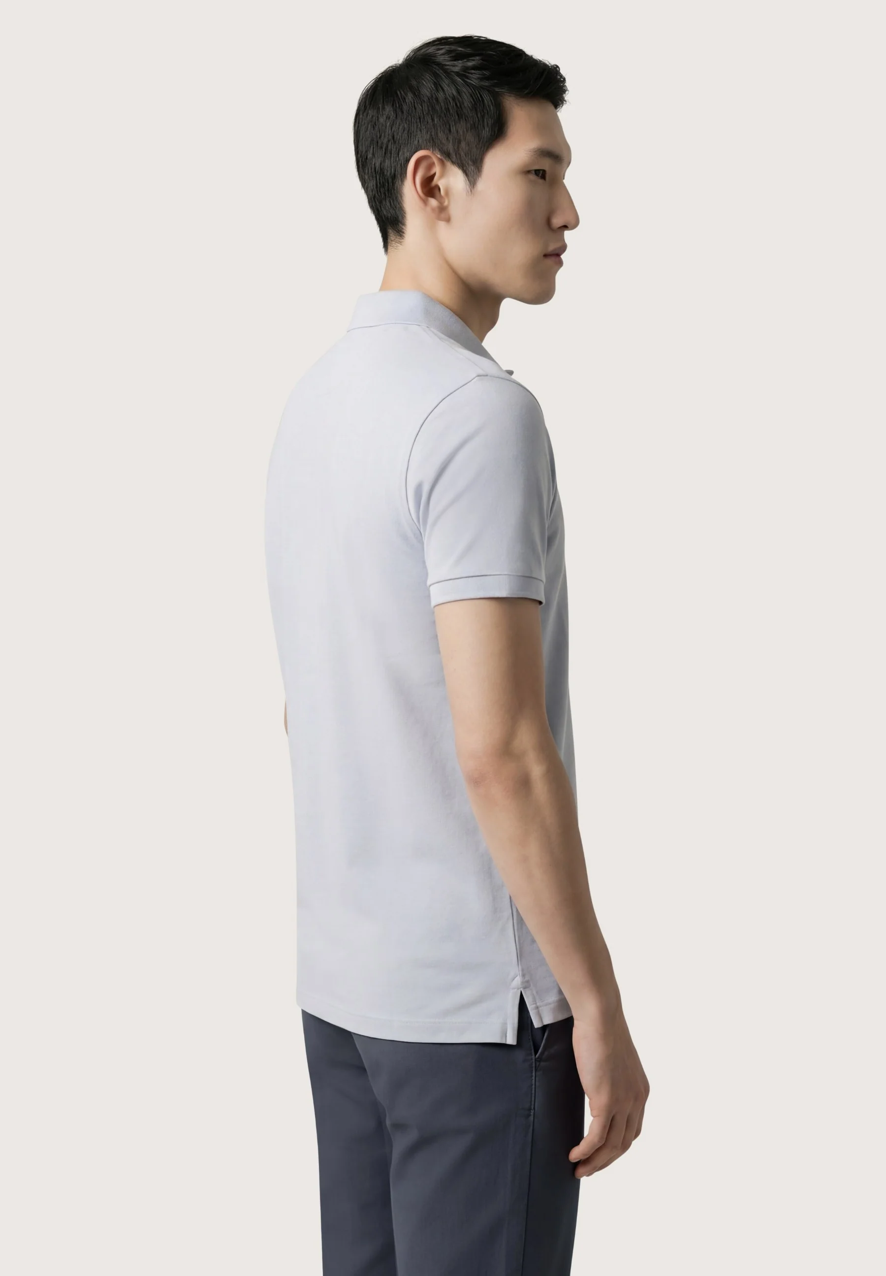 Calças casuais em algodão e elastano, slim fit - Image 12