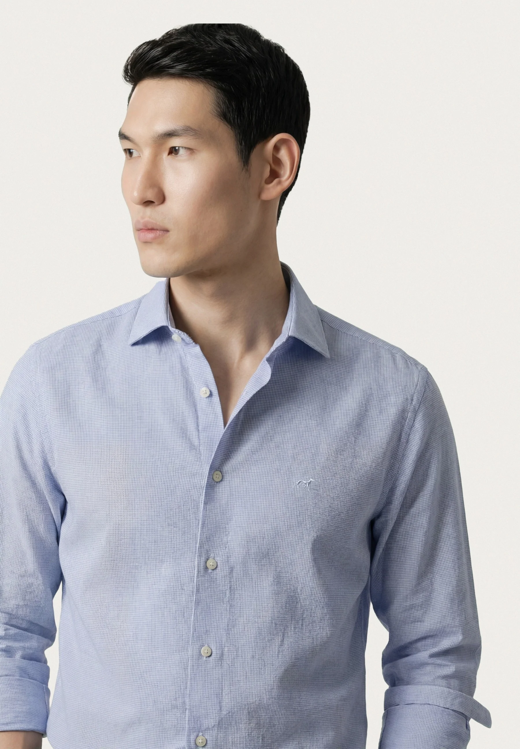 Calças casuais em algodão e elastano, slim fit - Image 13