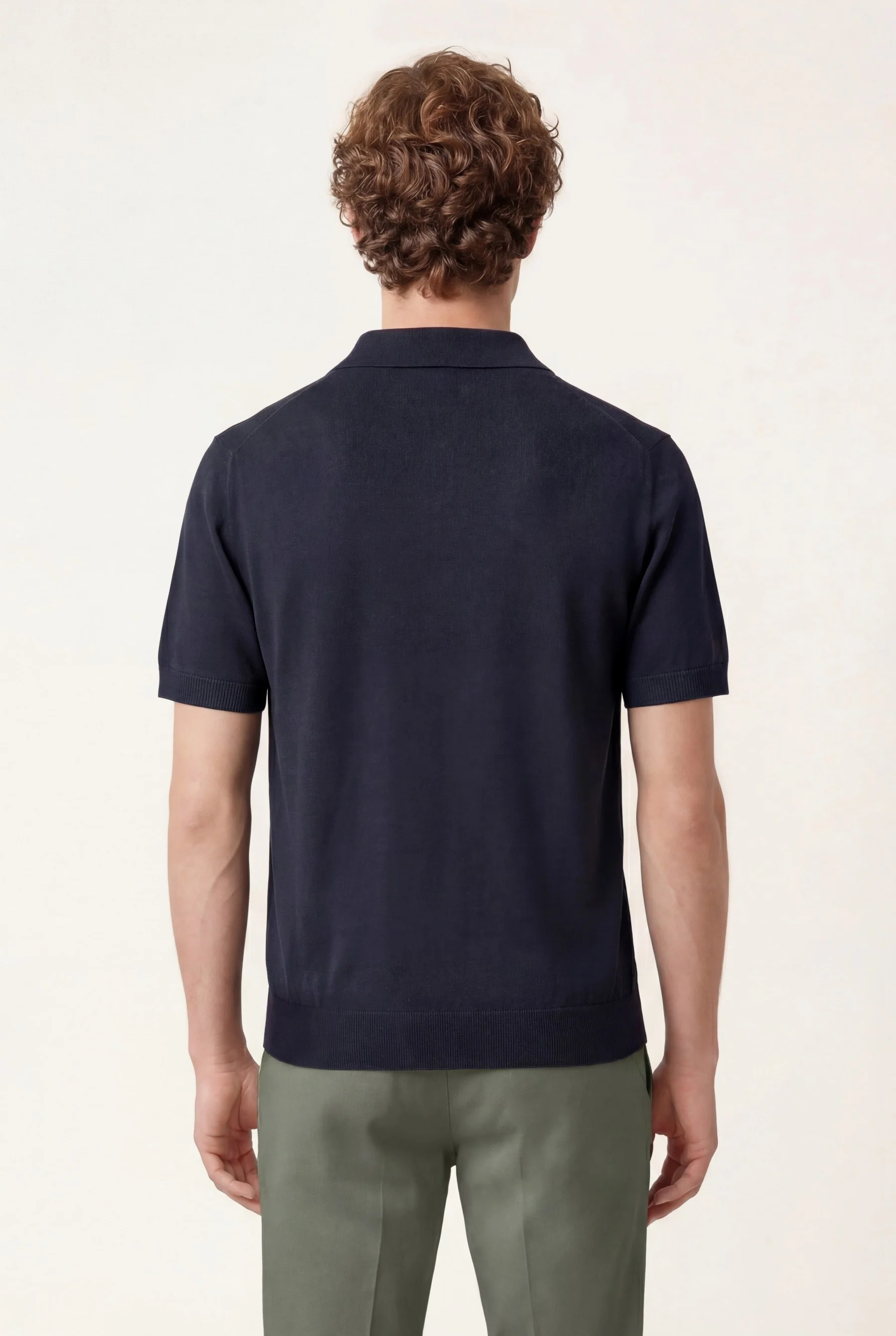 Calças casuais em algodão e elastano, slim fit - Image 21