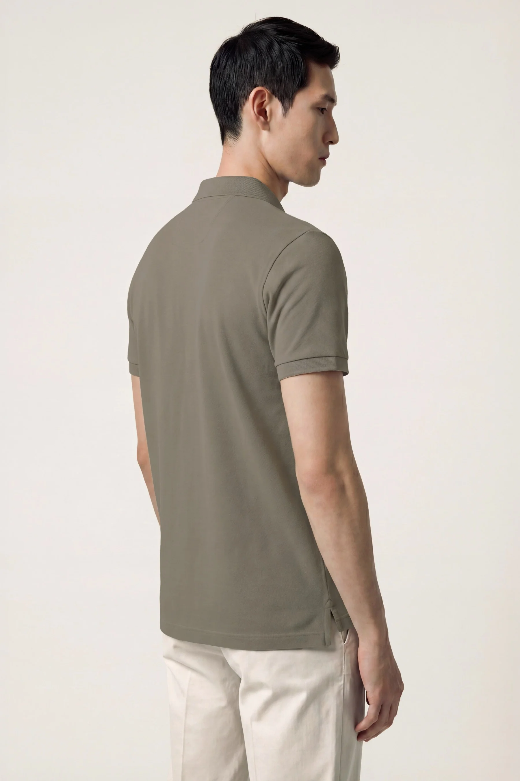 Calças casuais em algodão e elastano, slim fit - Image 40