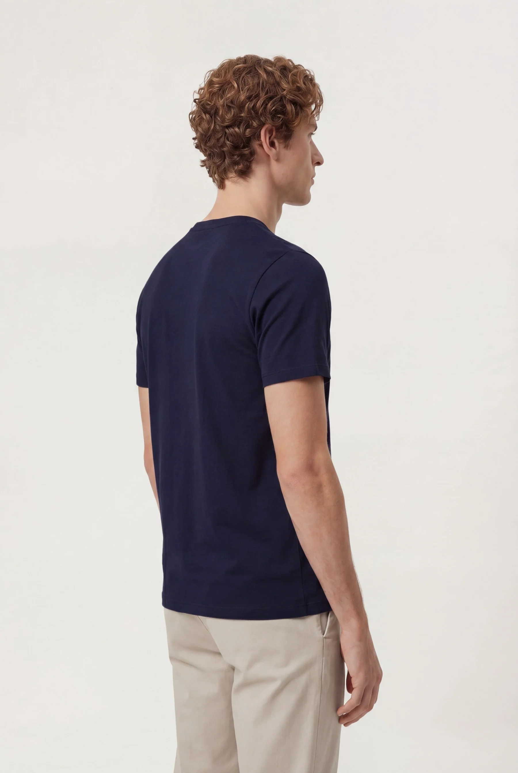 Calças casuais plissadas, linha travel, slim fit - Image 13