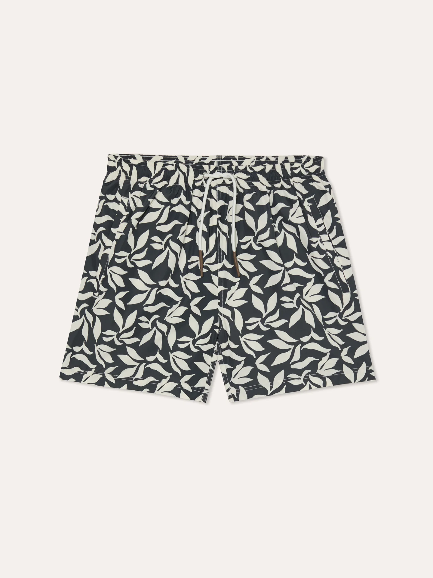 Calções de banho estampados com saco em tecido de secagem rápida - Image 4