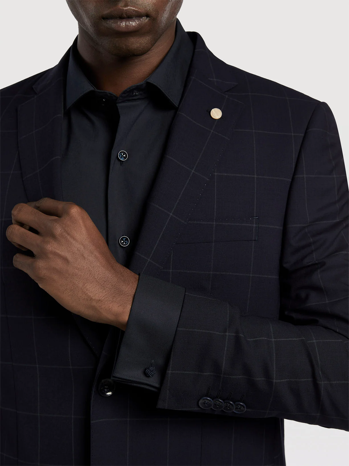 Camisa comfort business regular fit em popeline lisa - Image 2