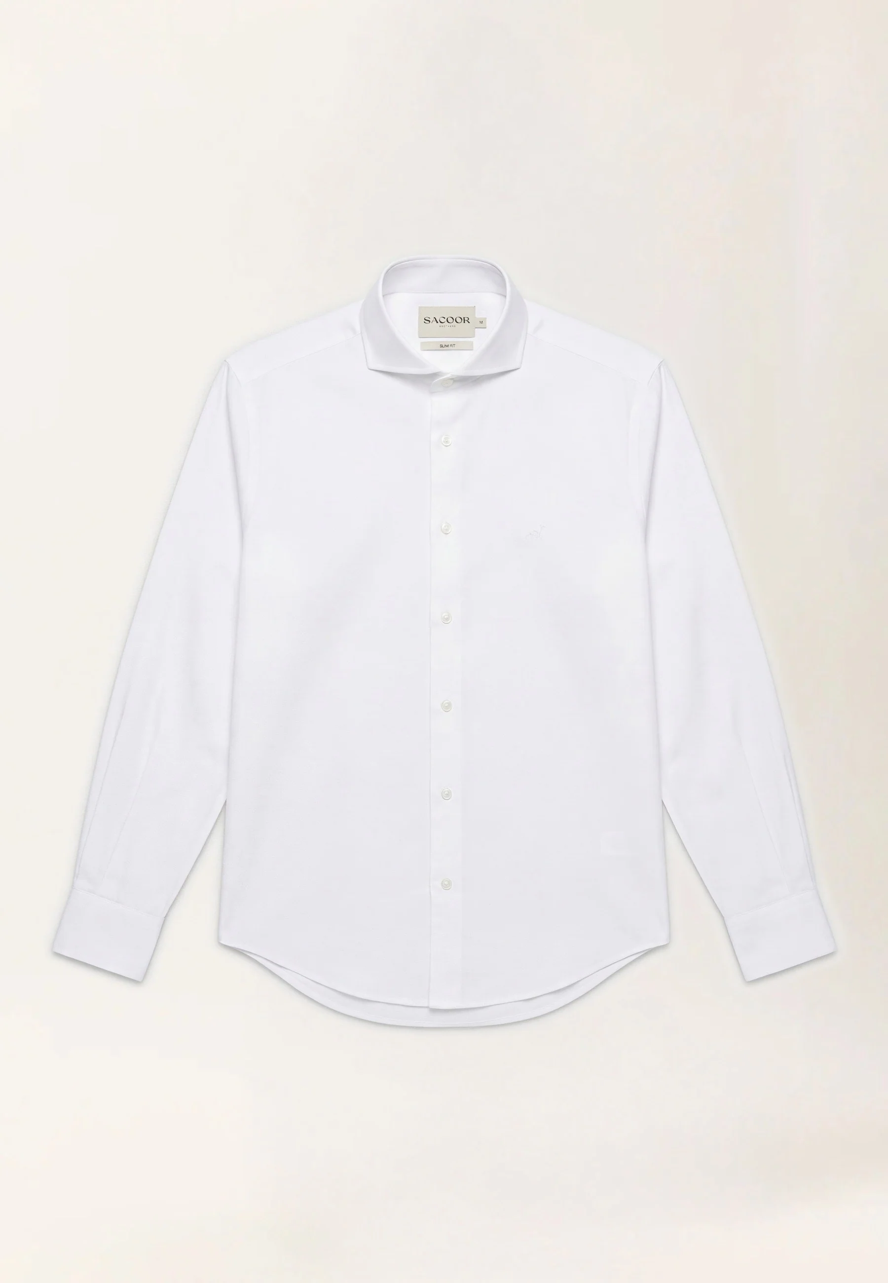 Camisa Estrutura com colarinho aberto, slim fit - Image 16