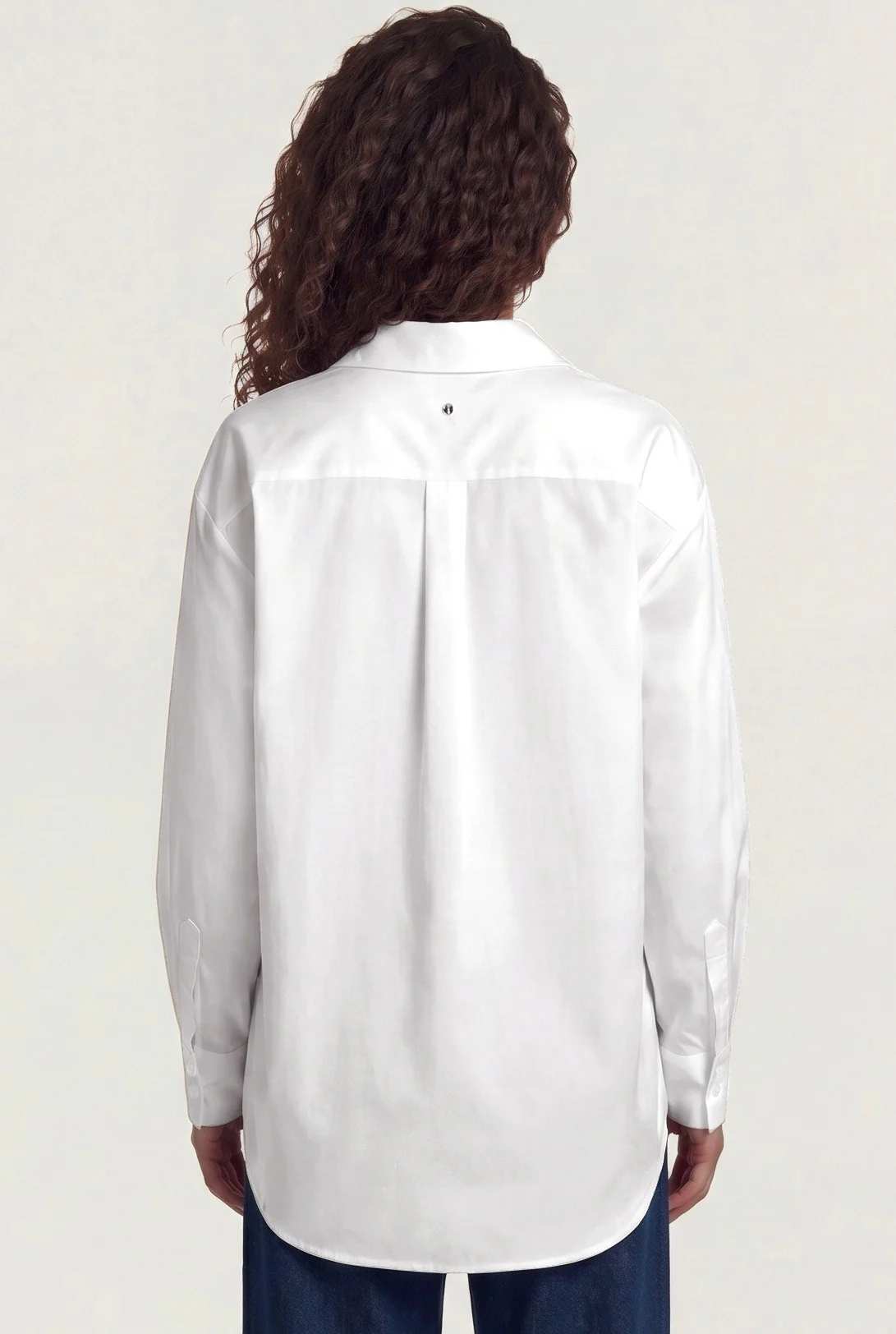 Camisa Loose Fit Em Popelina Travel Em Mistura De Algodão - Image 3