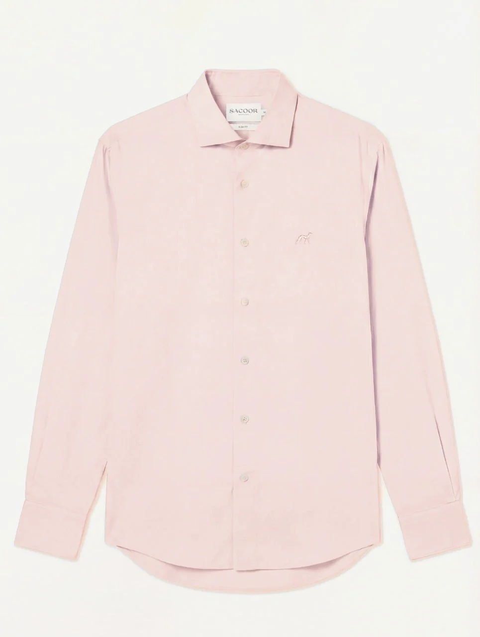 Camisa Oxford com colarinho aberto, slim fit - Image 21