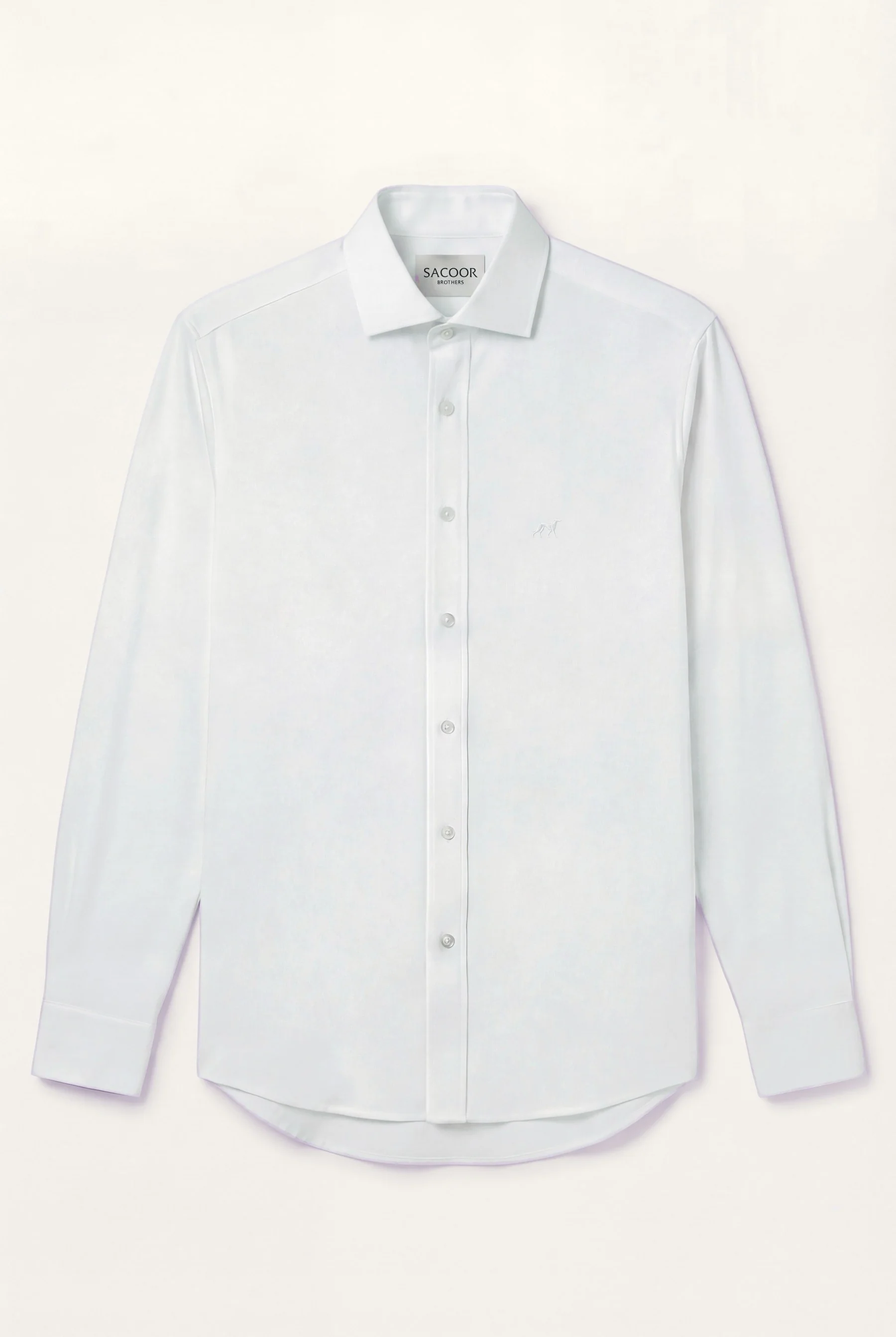 Camisa Piqué com colarinho aberto, slim fit - Image 9