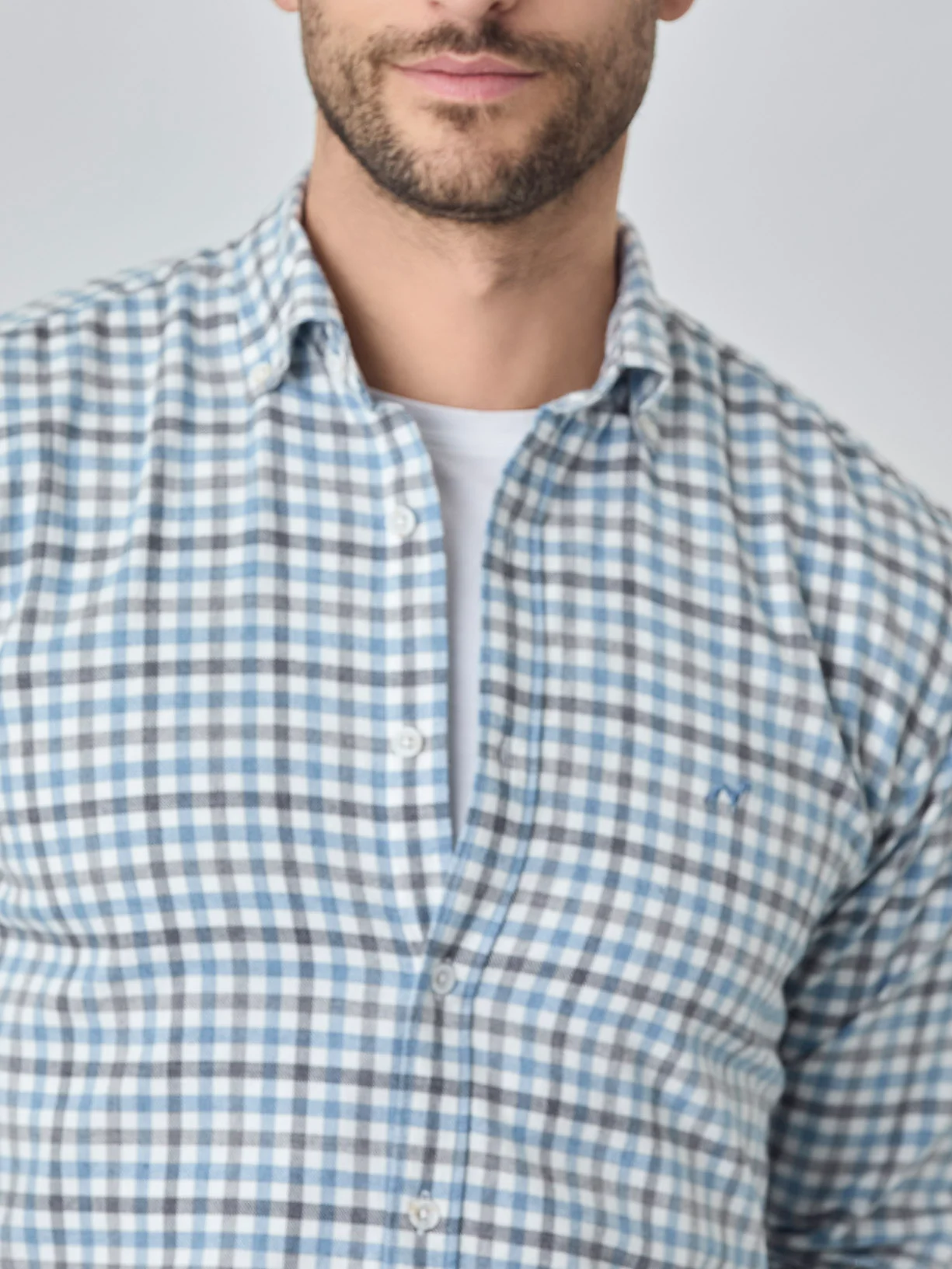 Camisa Slim fit flanela xadrez - Image 2