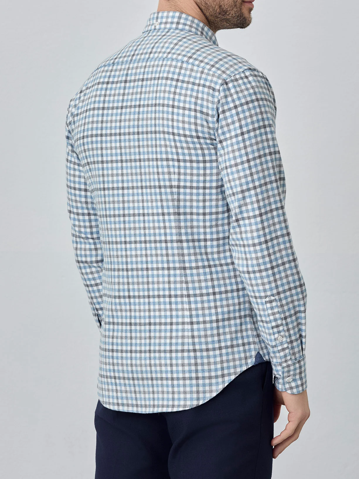 Camisa Slim fit flanela xadrez - Image 3