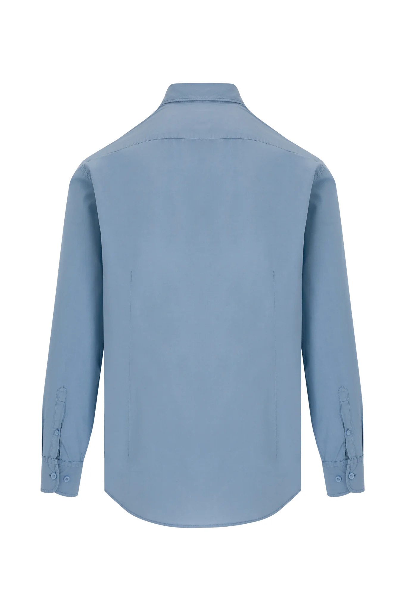 Camisa slim fit popeline garment dye - Image 16