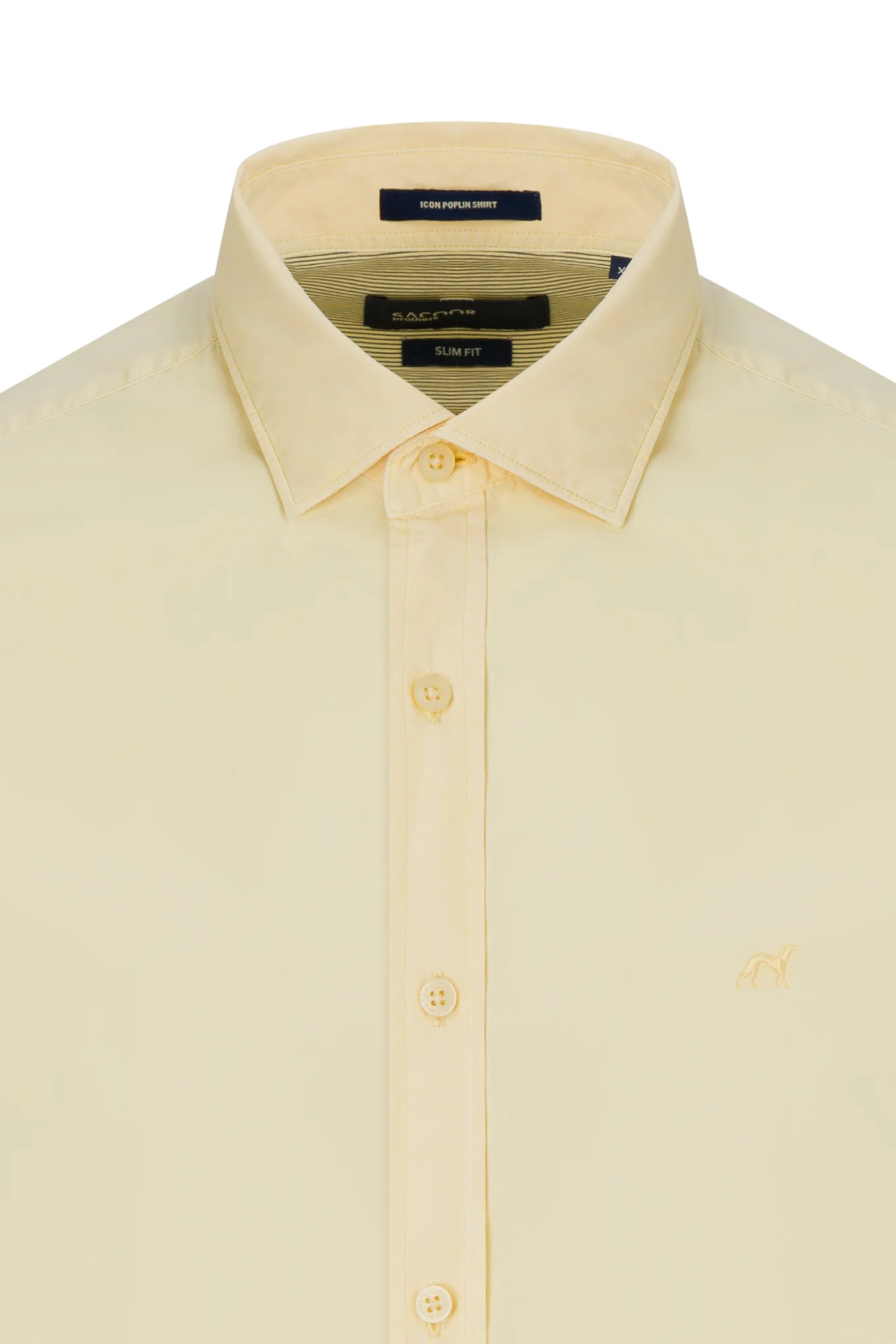 Camisa slim fit popeline garment dye - Image 23