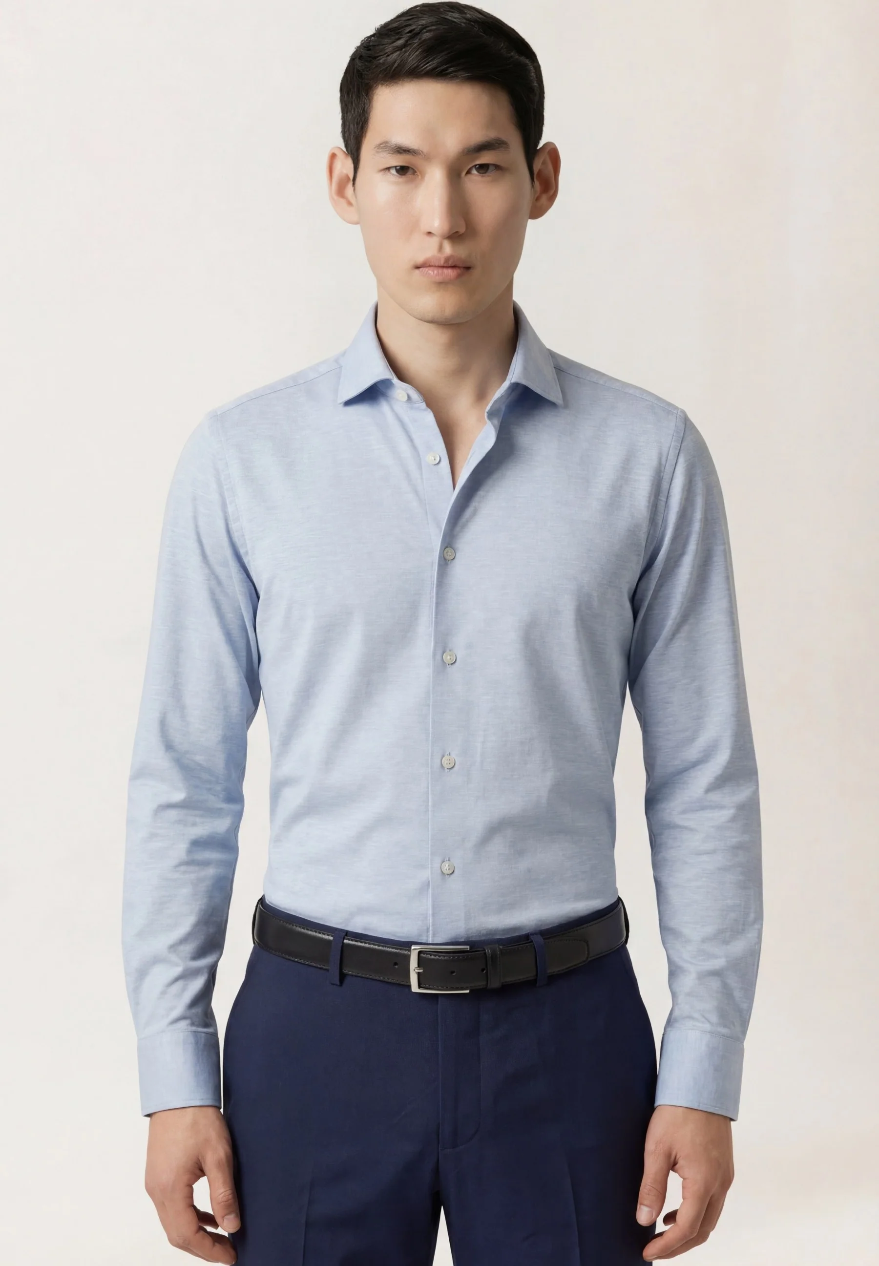 Camisa Travel Flex com colarinho Newport, Slim Fit - Image 8