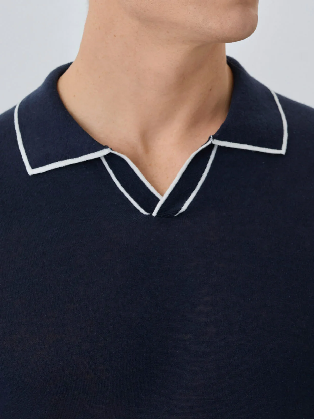 Camisola Com Manga Comprida Em Mistura De Algodão E Linho - Image 2