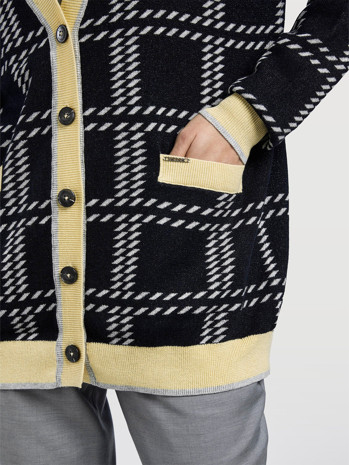 Cardigan malha jacquard - Image 2