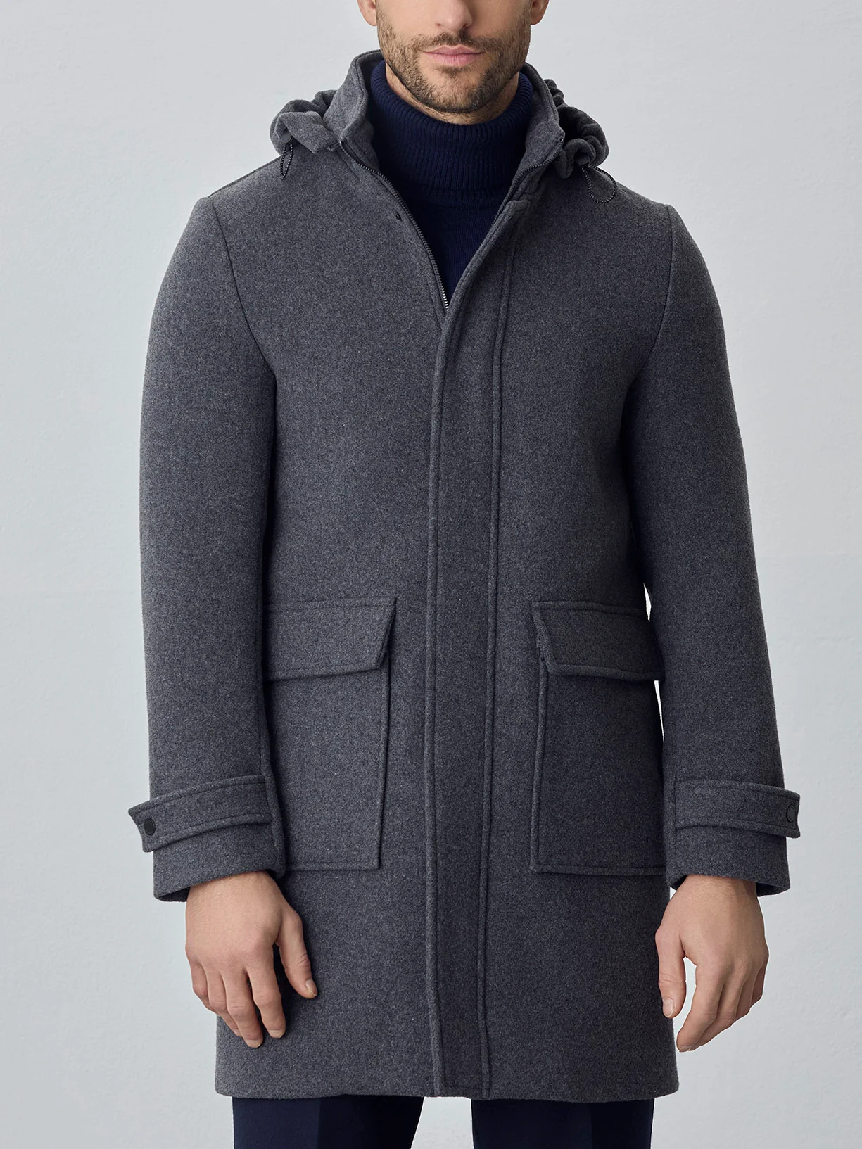 Casaco duffle com capuz - Image 7