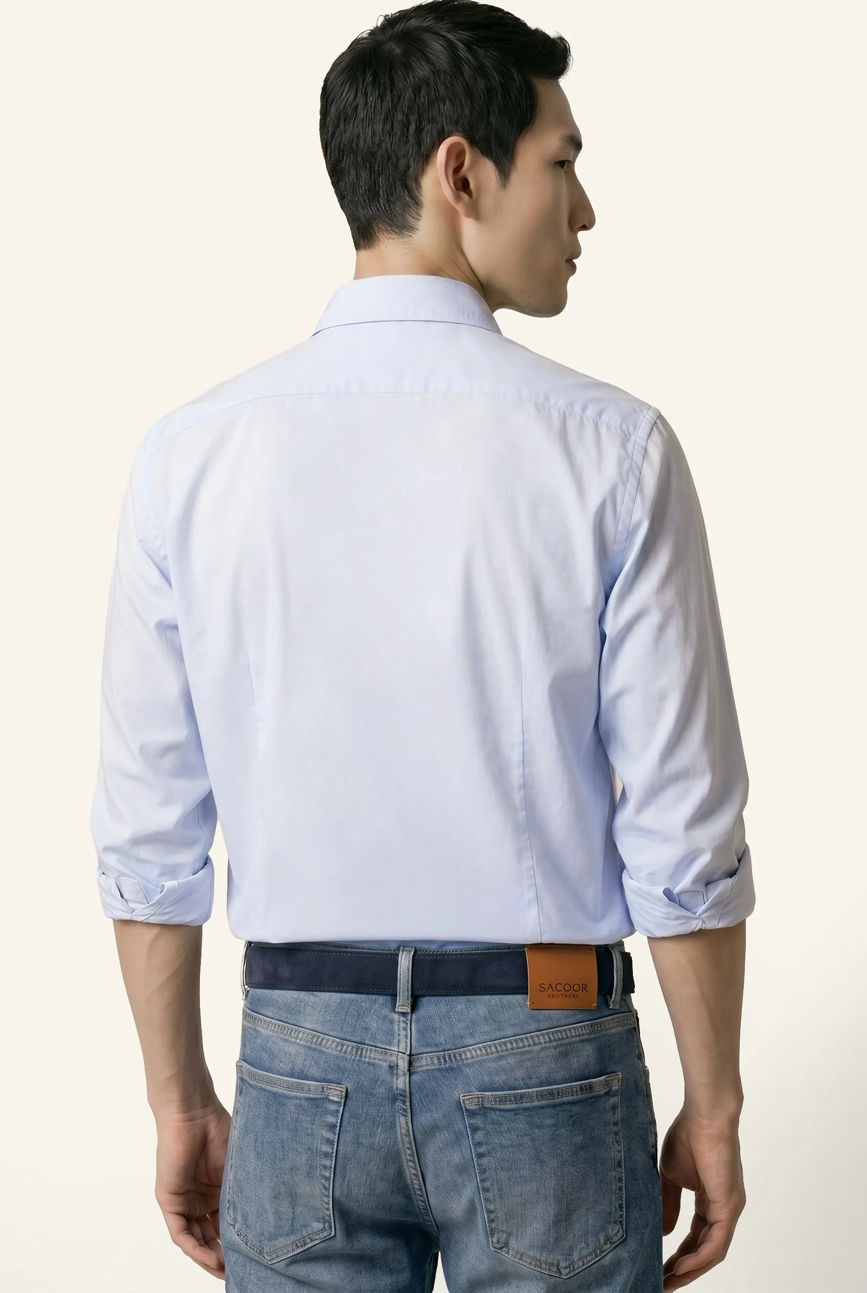 eans Regular Fit De Cintura Média Em Mistura De Algodão Orgânico - Image 14