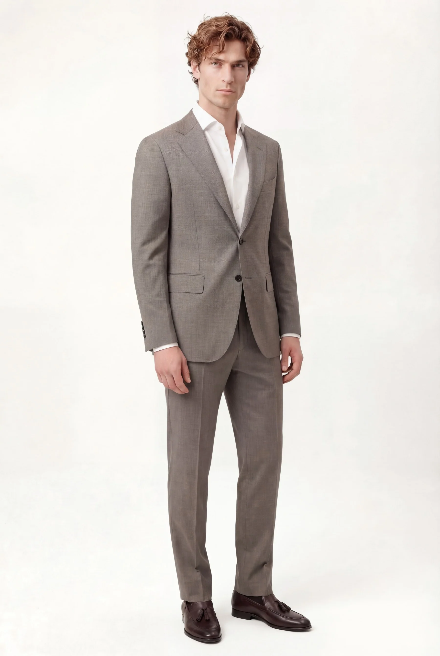 Fato Business Mélange slim fit - Image 2