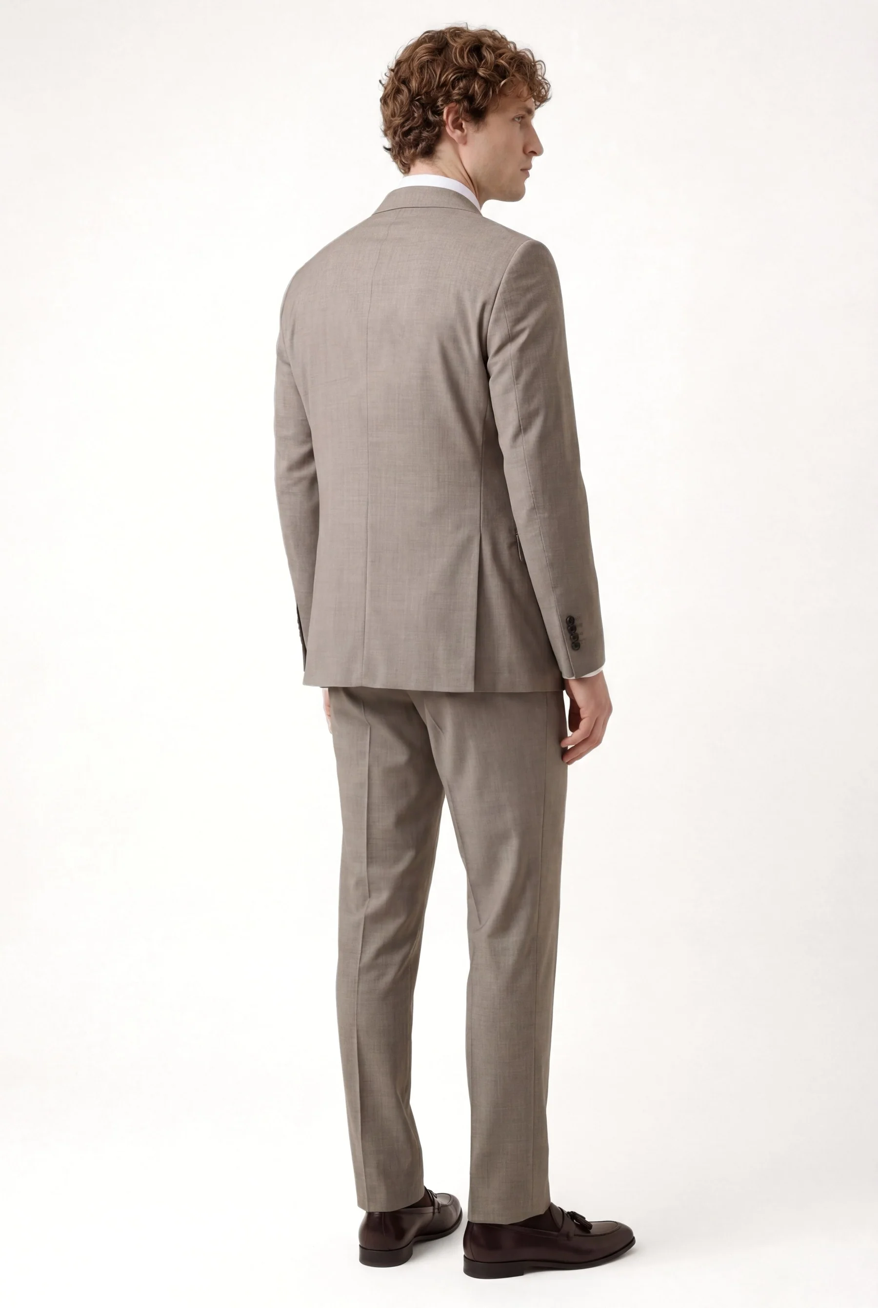 Fato Business Mélange slim fit - Image 3