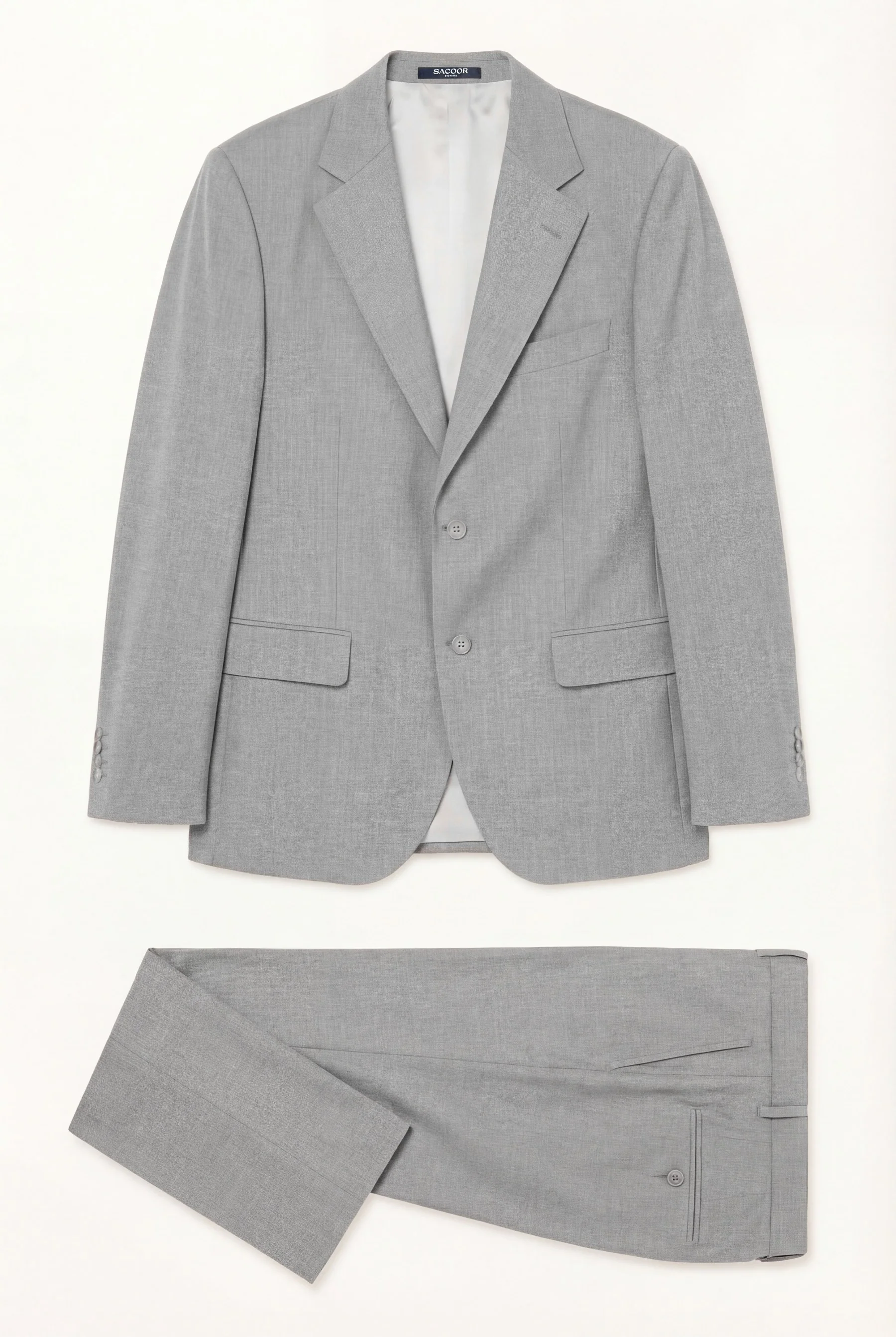 Fato Business Mélange slim fit - Image 4