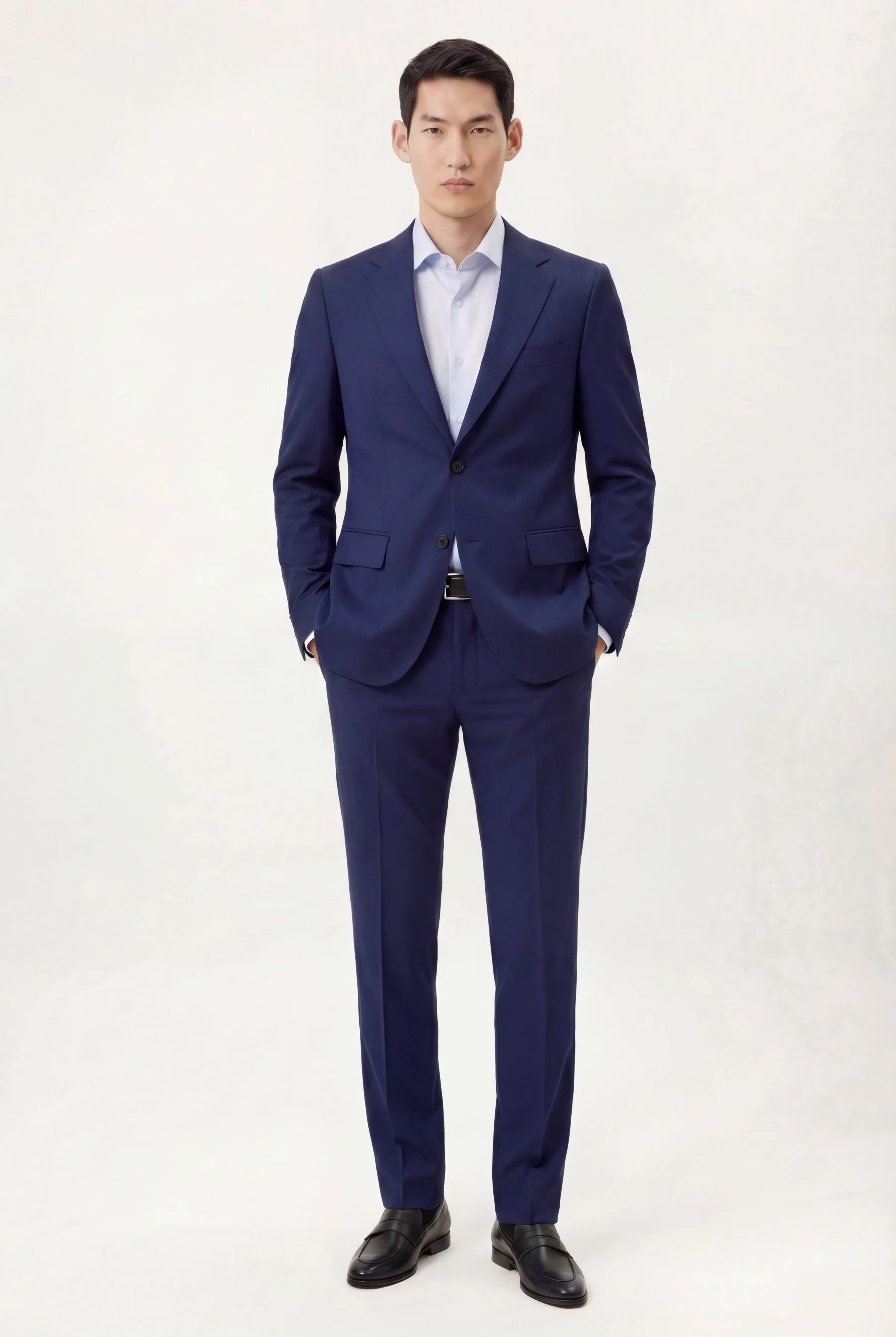 Fato Business Mélange slim fit - Image 2