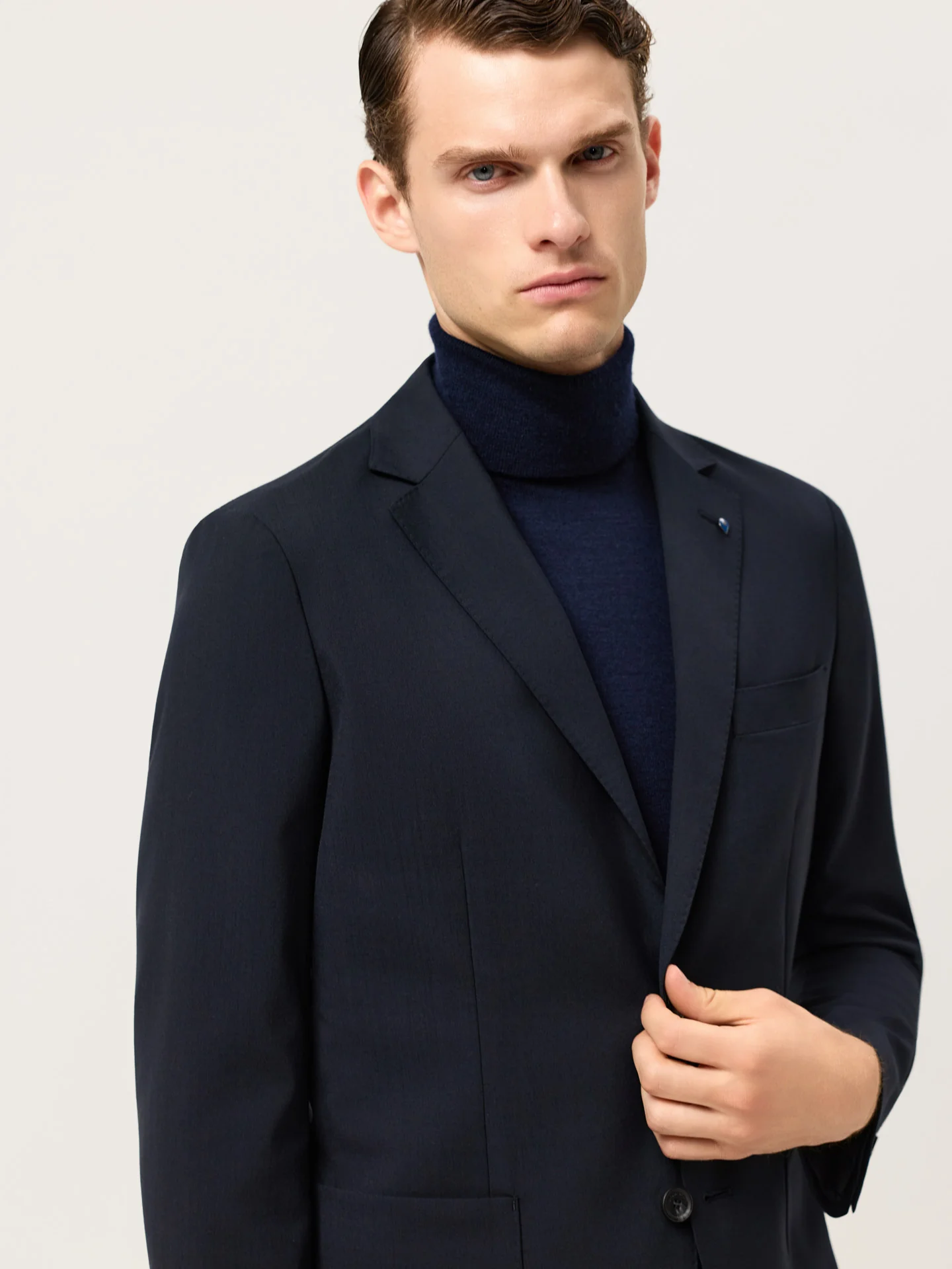 Fato Travel Slim Fit em Lã Cordura Combat - Image 2