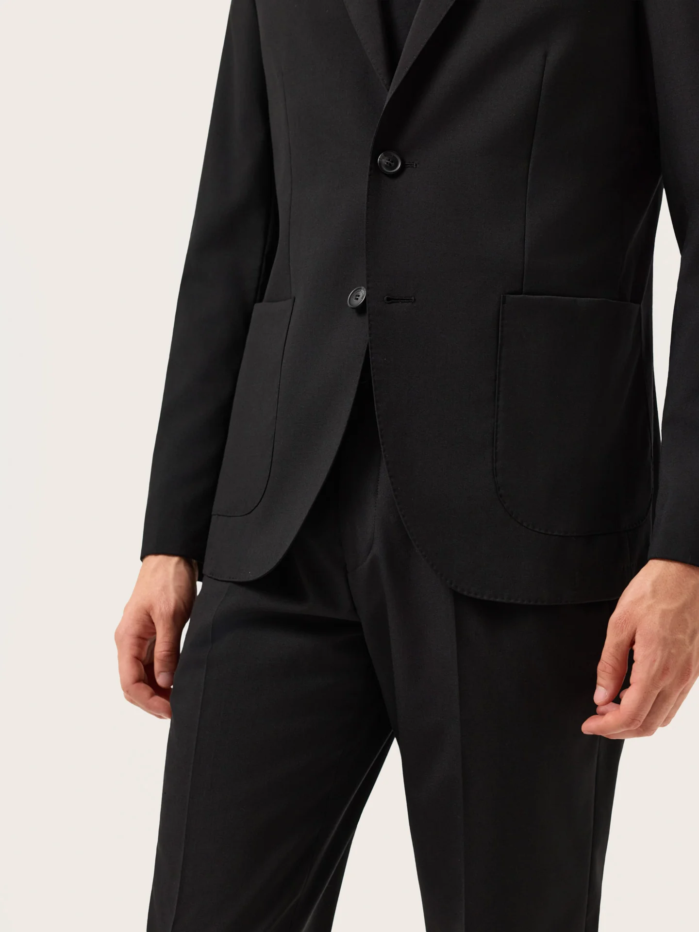 Fato Travel Slim Fit em Lã Cordura Combat - Image 2