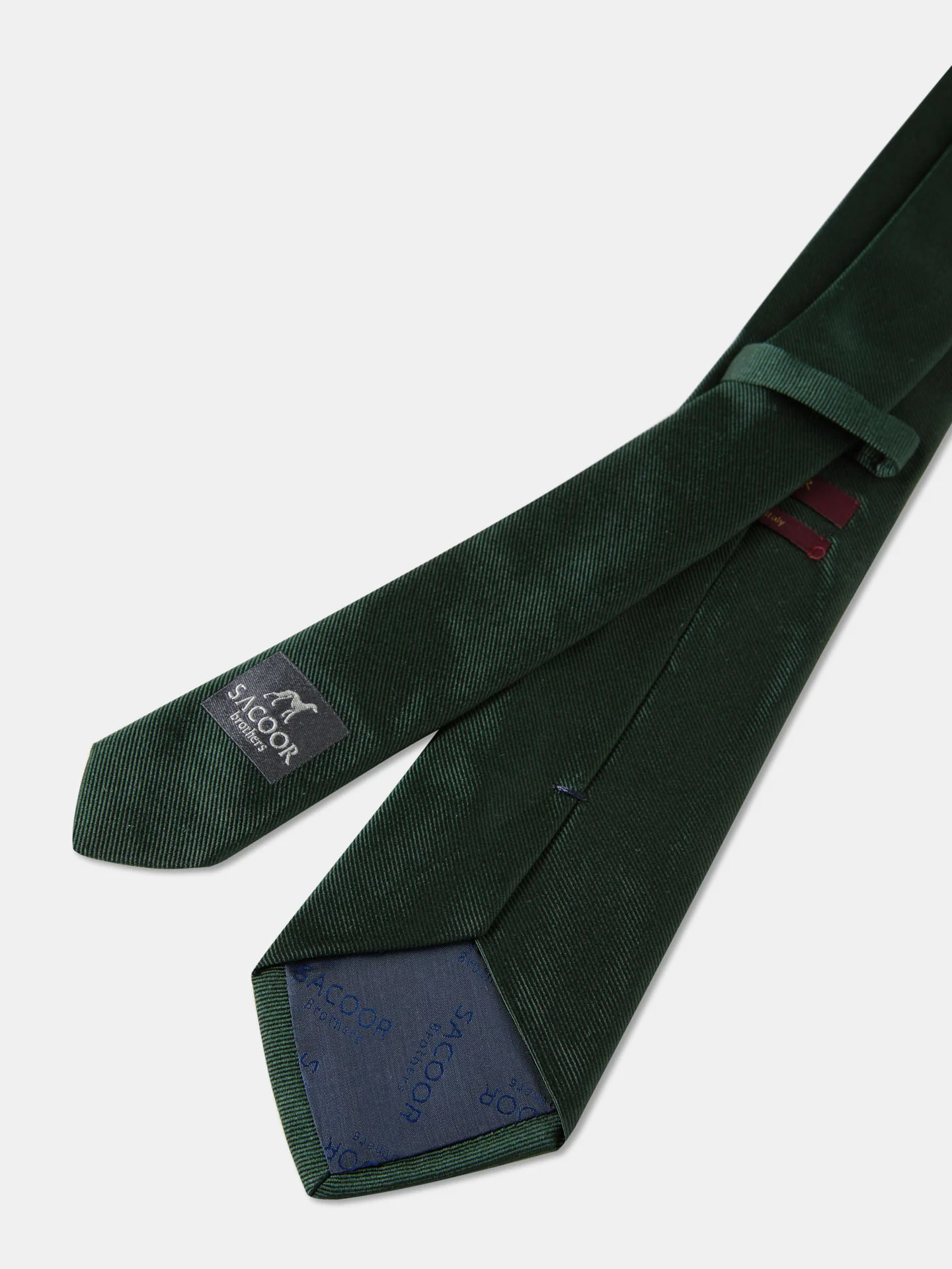 Gravata Falso Liso 100% seda 8cm - Image 10