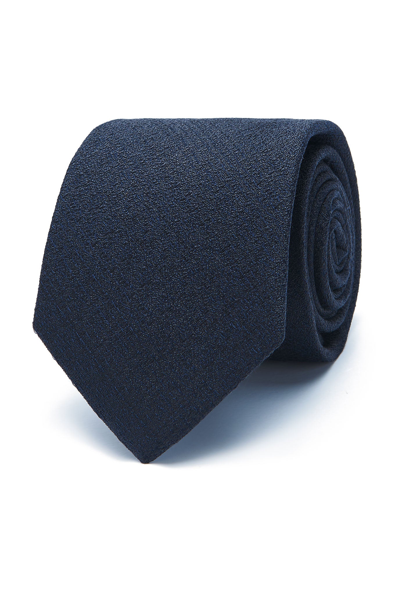 Gravata Falso Liso em 100% Seda 8cm - Image 15