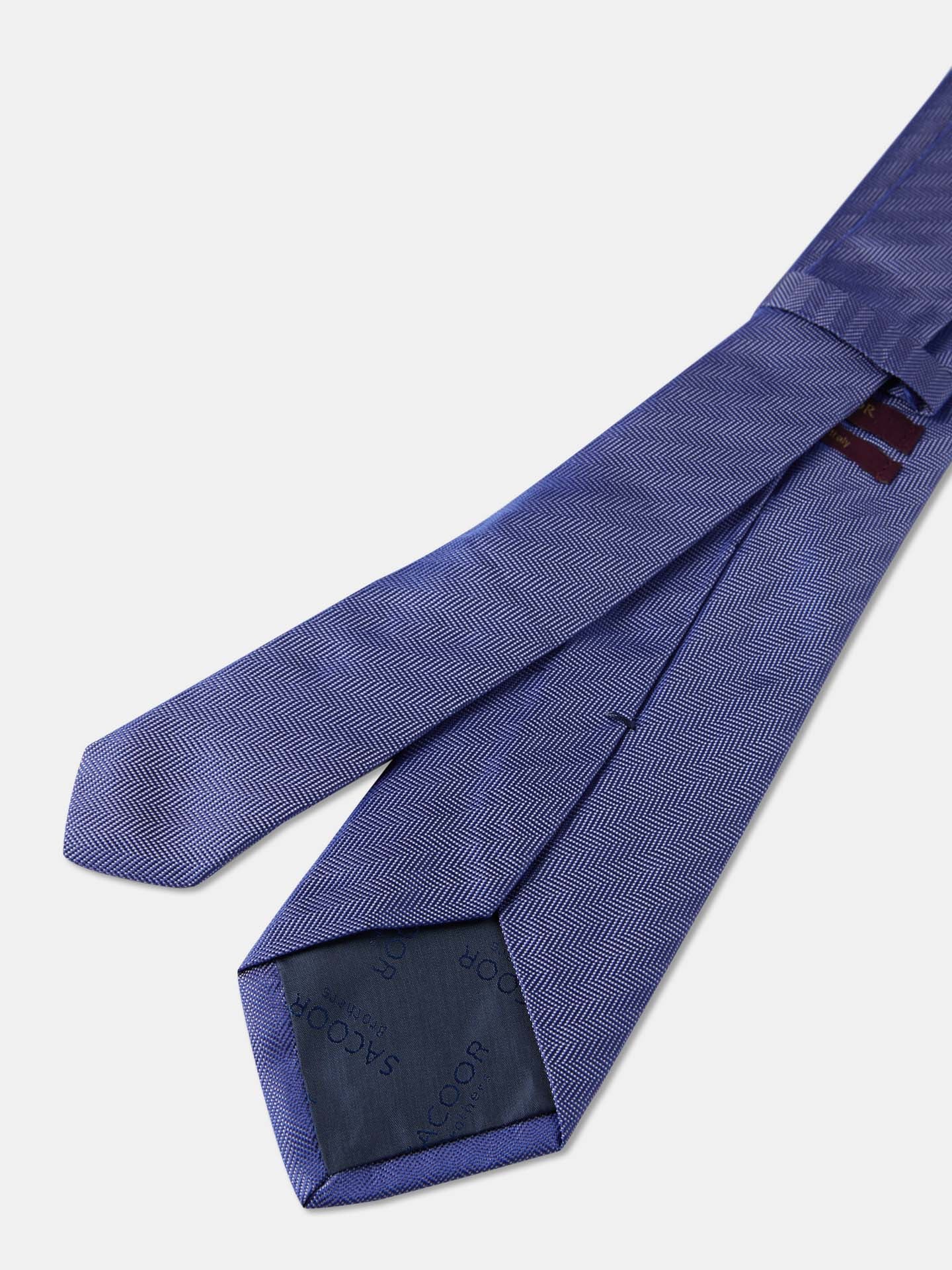 Gravata Lisa 100% Seda 7,5cm - Image 6