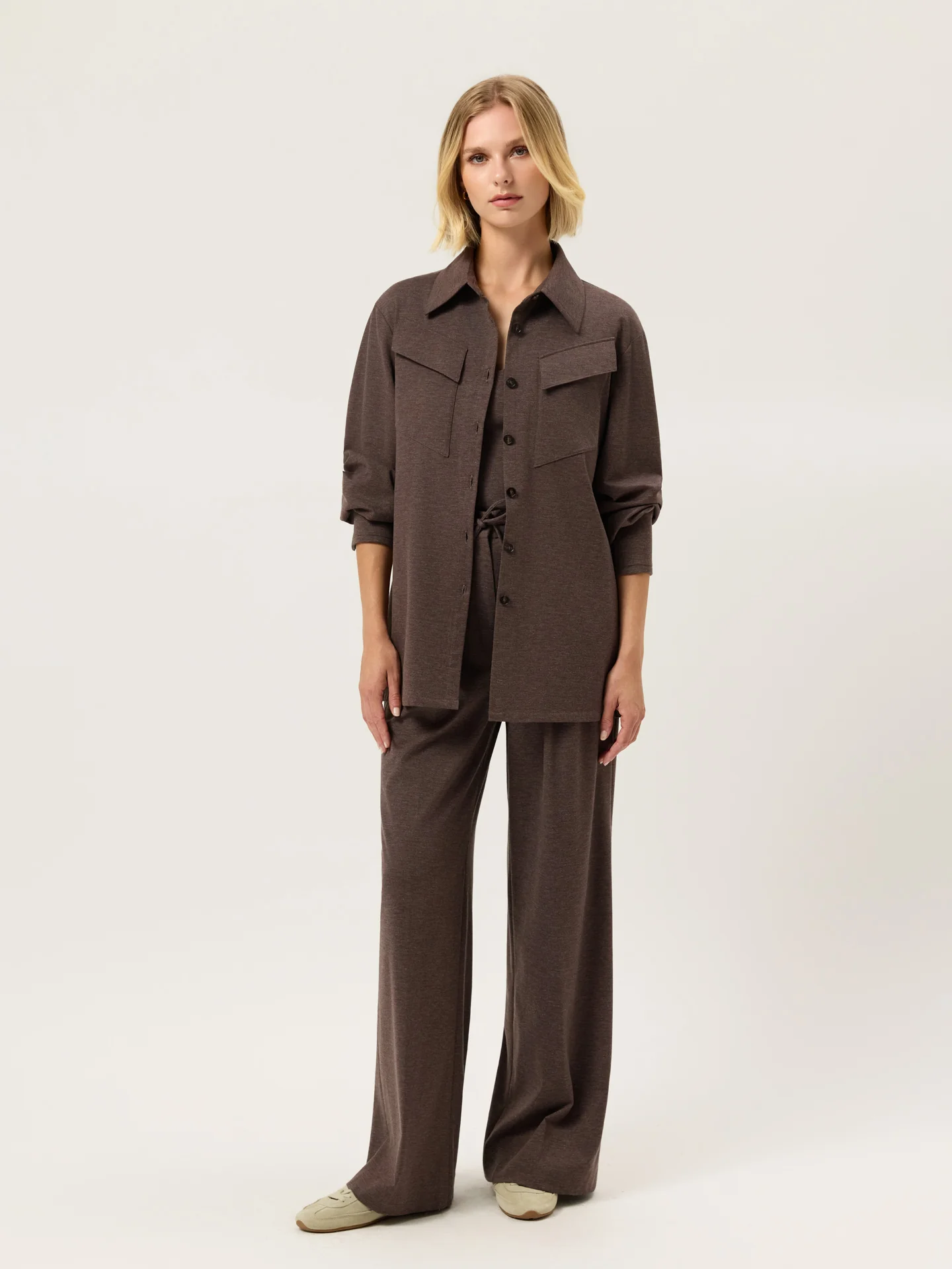 Overshirt da Edição Luxe Leisure em Mistura de Rayon - Image 4