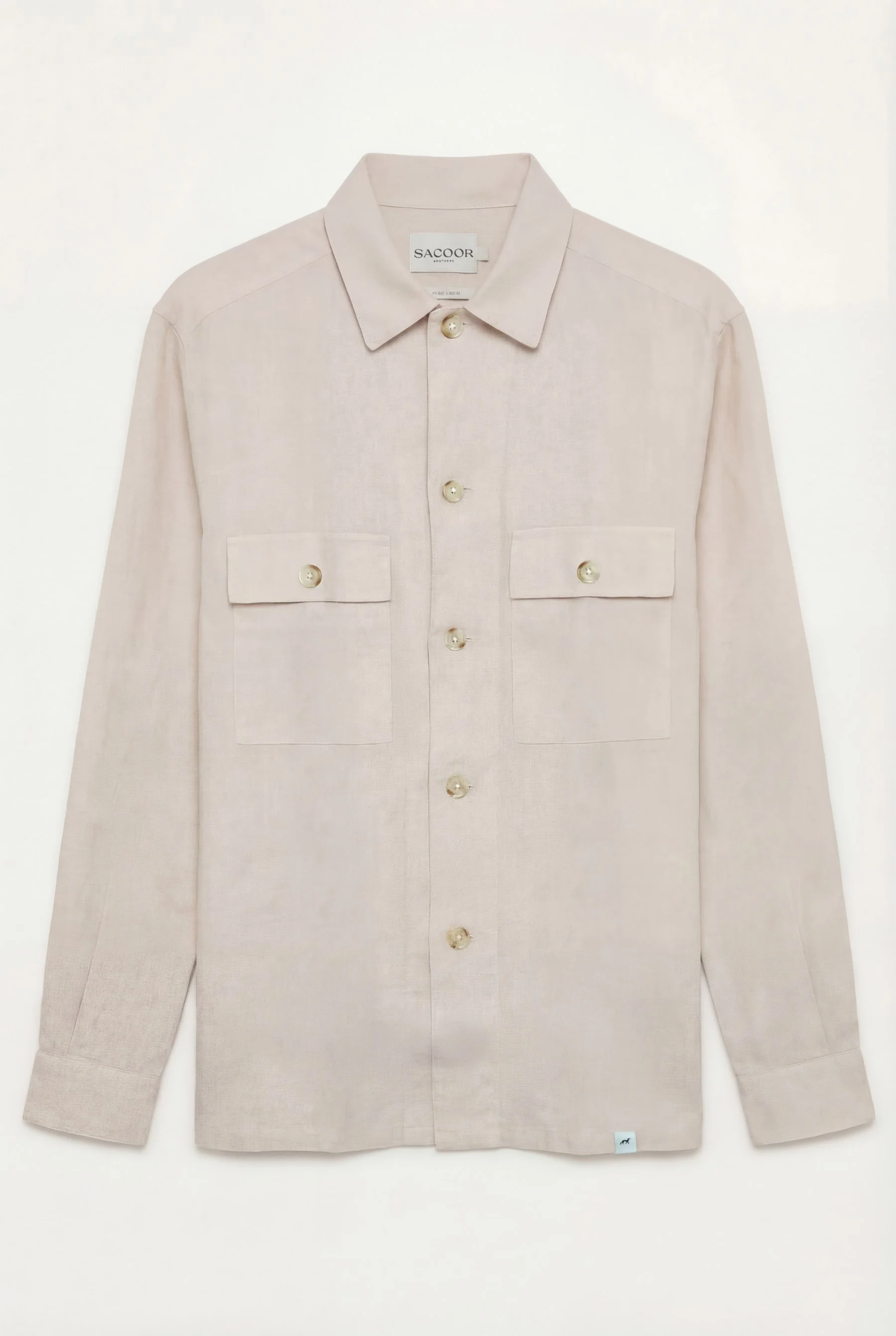 Overshirt em puro linho - Image 15