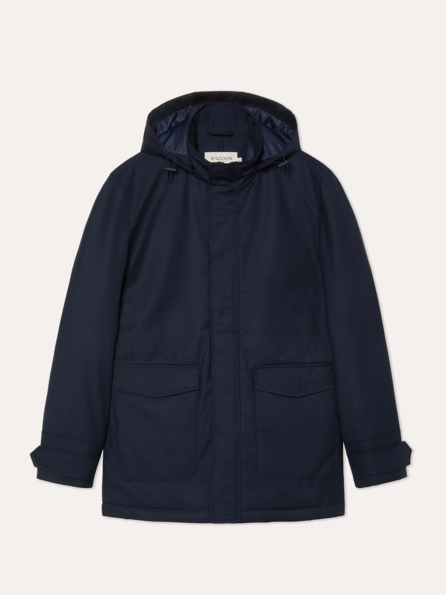 Parka Técnica Acolchoada com Capuz Removível - Image 4