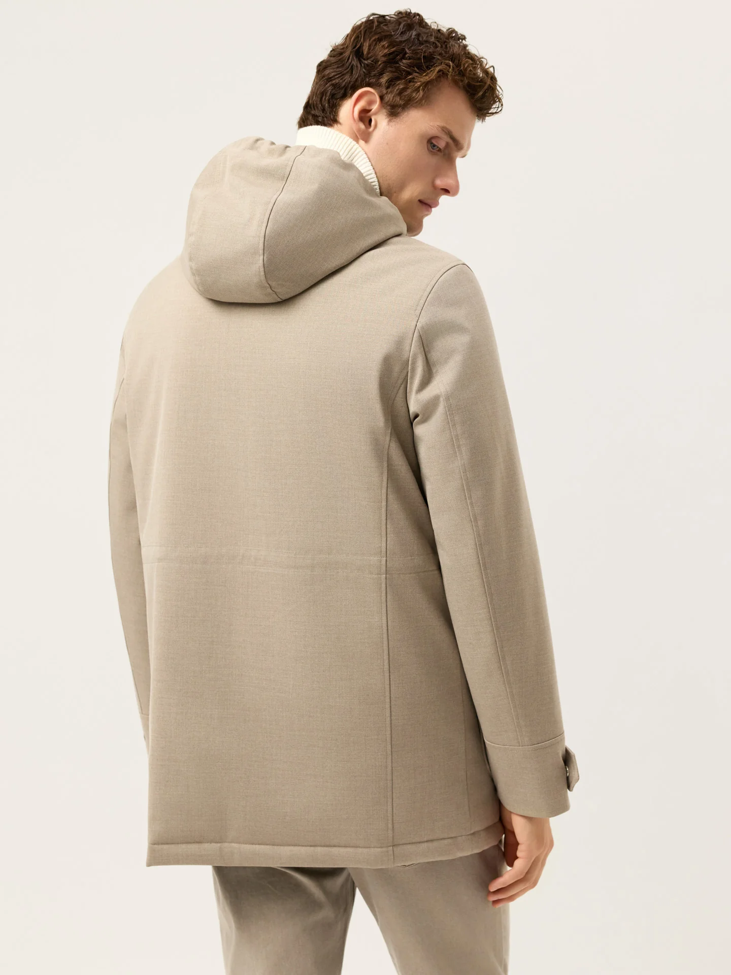 Parka Técnica Acolchoada com Capuz Removível - Image 7