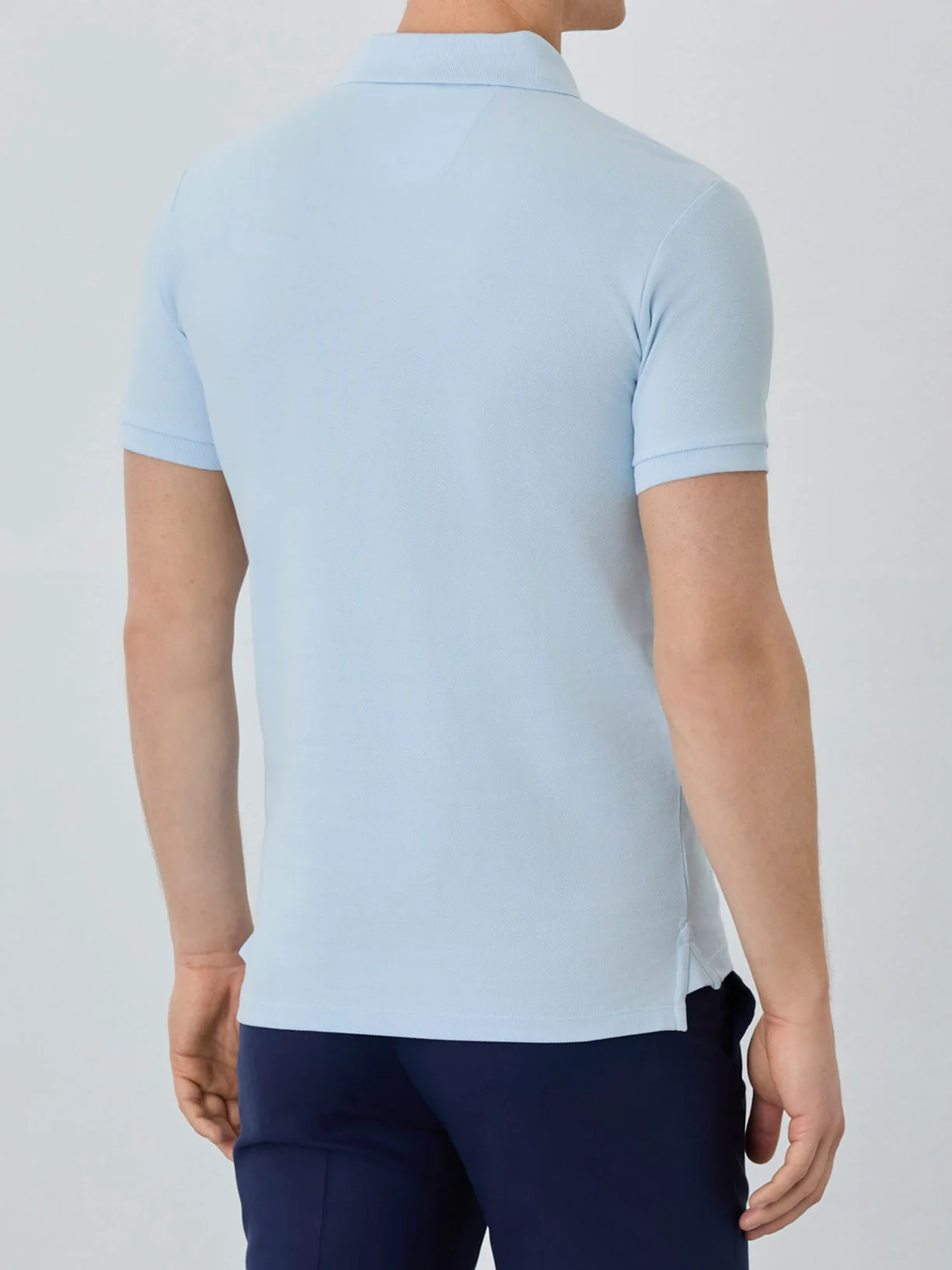 Polo Piqué Slim Fit Com Logo Bordado Em Algodão Bci - Image 24