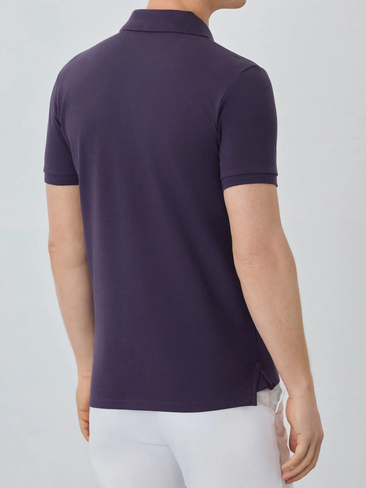 Polo Piqué Slim Fit Com Logo Bordado Em Algodão Bci - Image 49