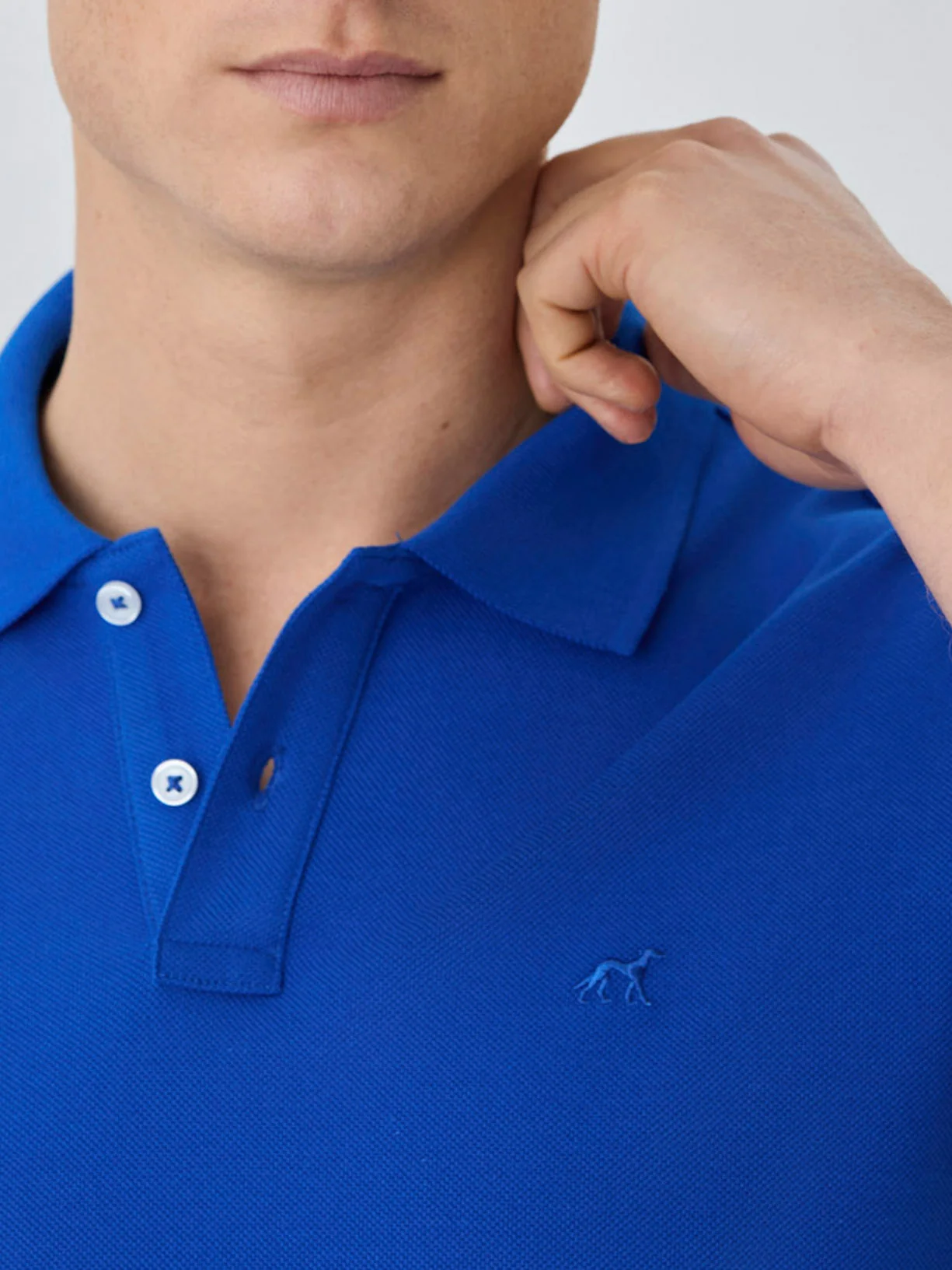 Polo Piqué Slim Fit Com Logo Bordado Em Algodão Bci - Image 54