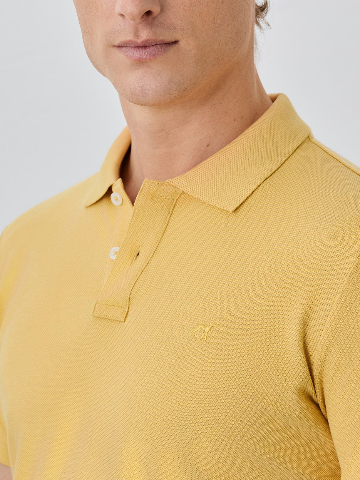 Polo Piqué Slim Fit Com Logo Bordado Em Algodão Bci - Image 59