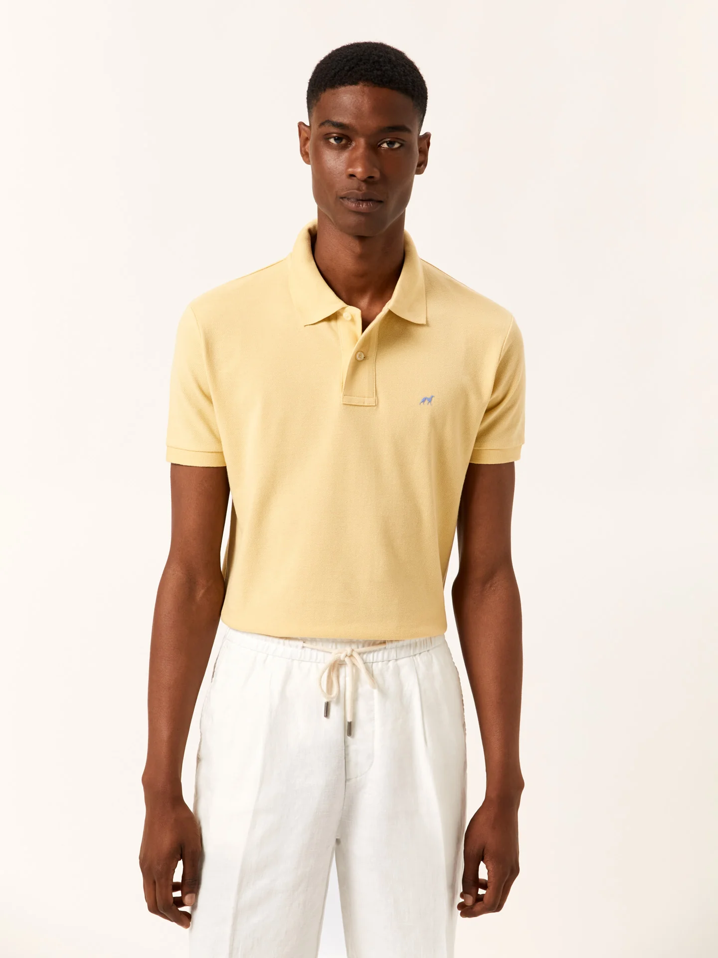 Polo slim fit em piqué - Image 10