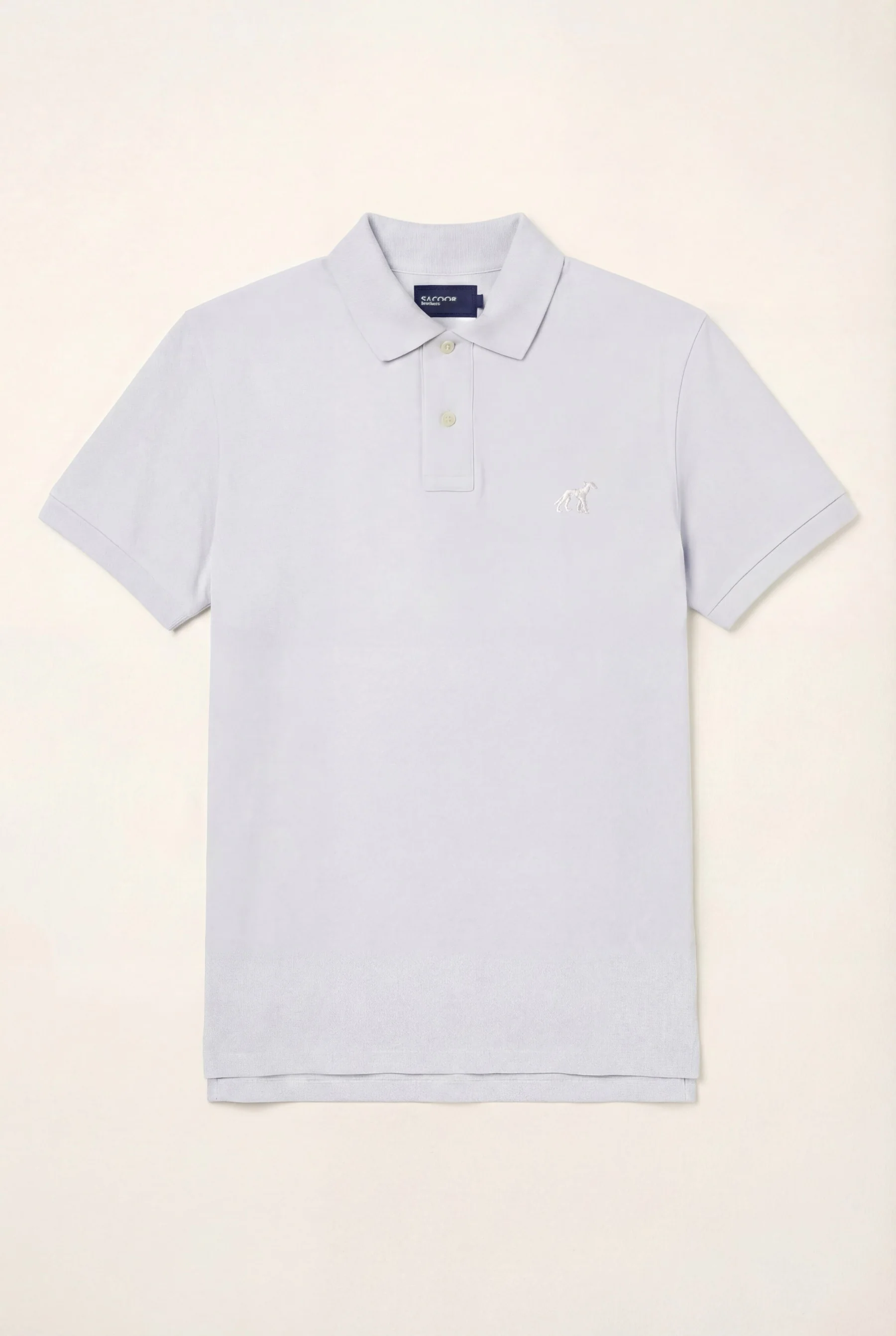 Polo Slim Fit Em Piqué Tingido Em Peça Em Algodão BCI - Image 17