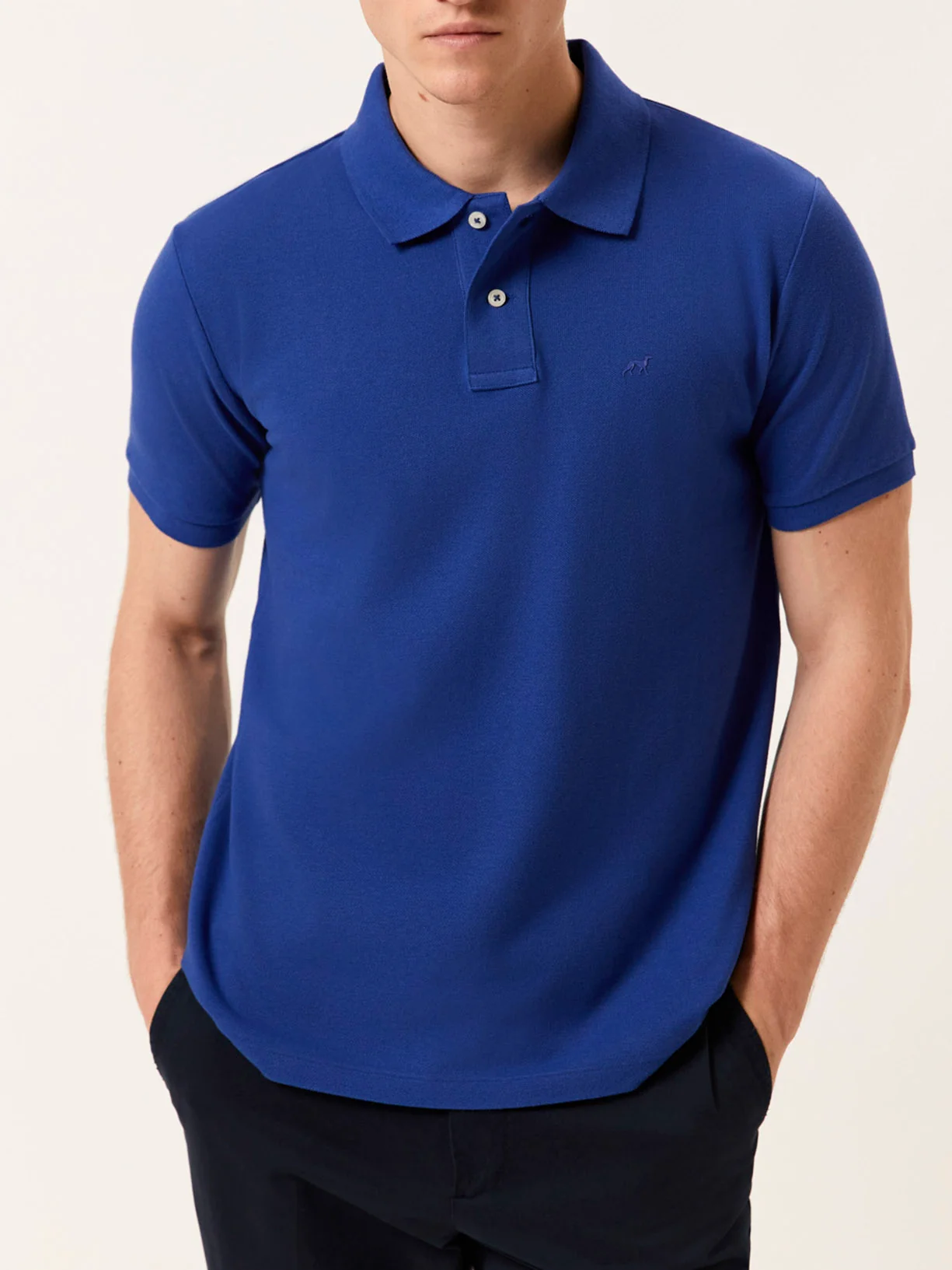 Premium Regular Fit Polo Piqué em 100% Algodão BCI - Image 2