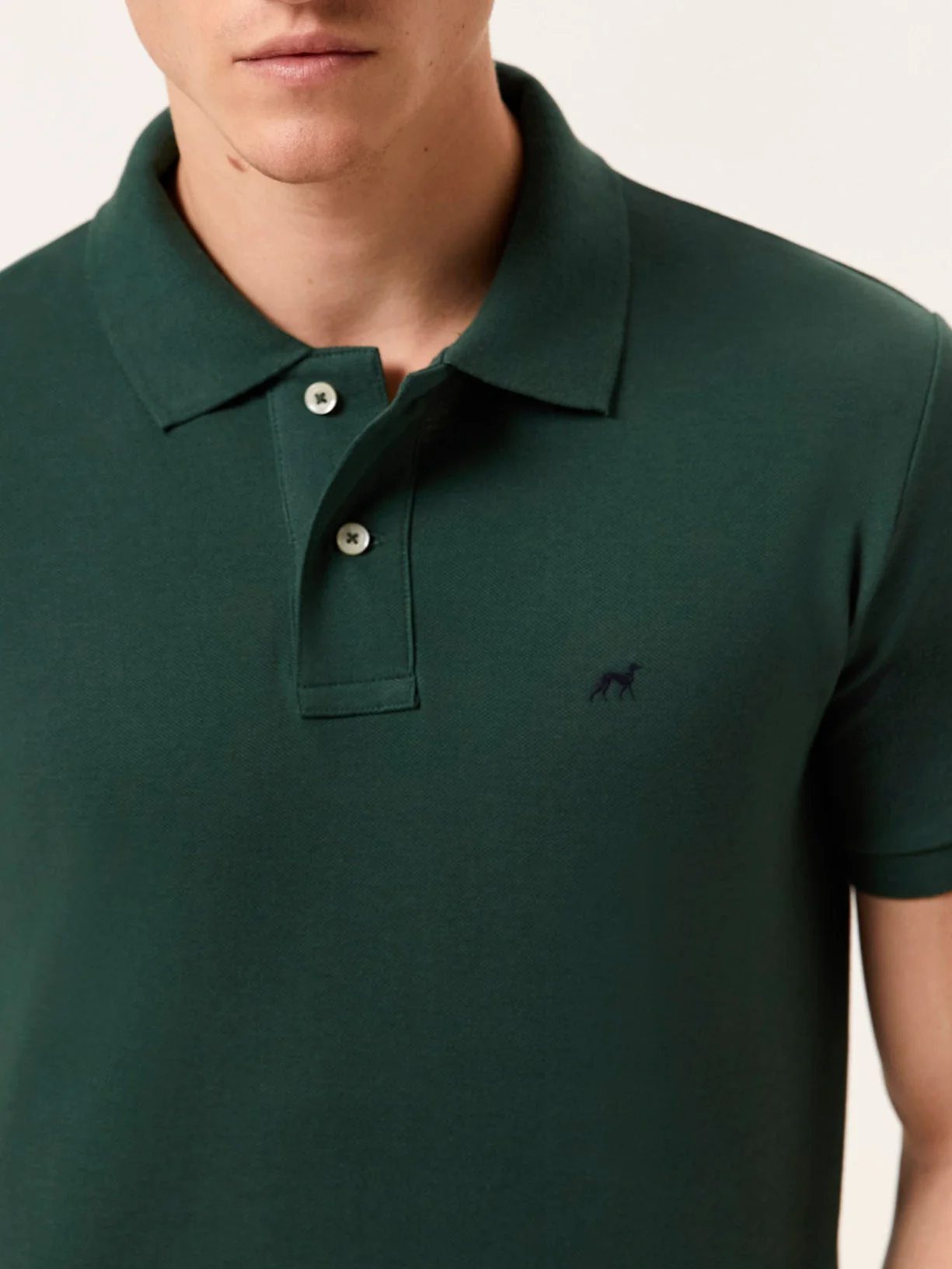 Premium Slim Fit Polo Piqué em 100% Algodão BCI - Image 2