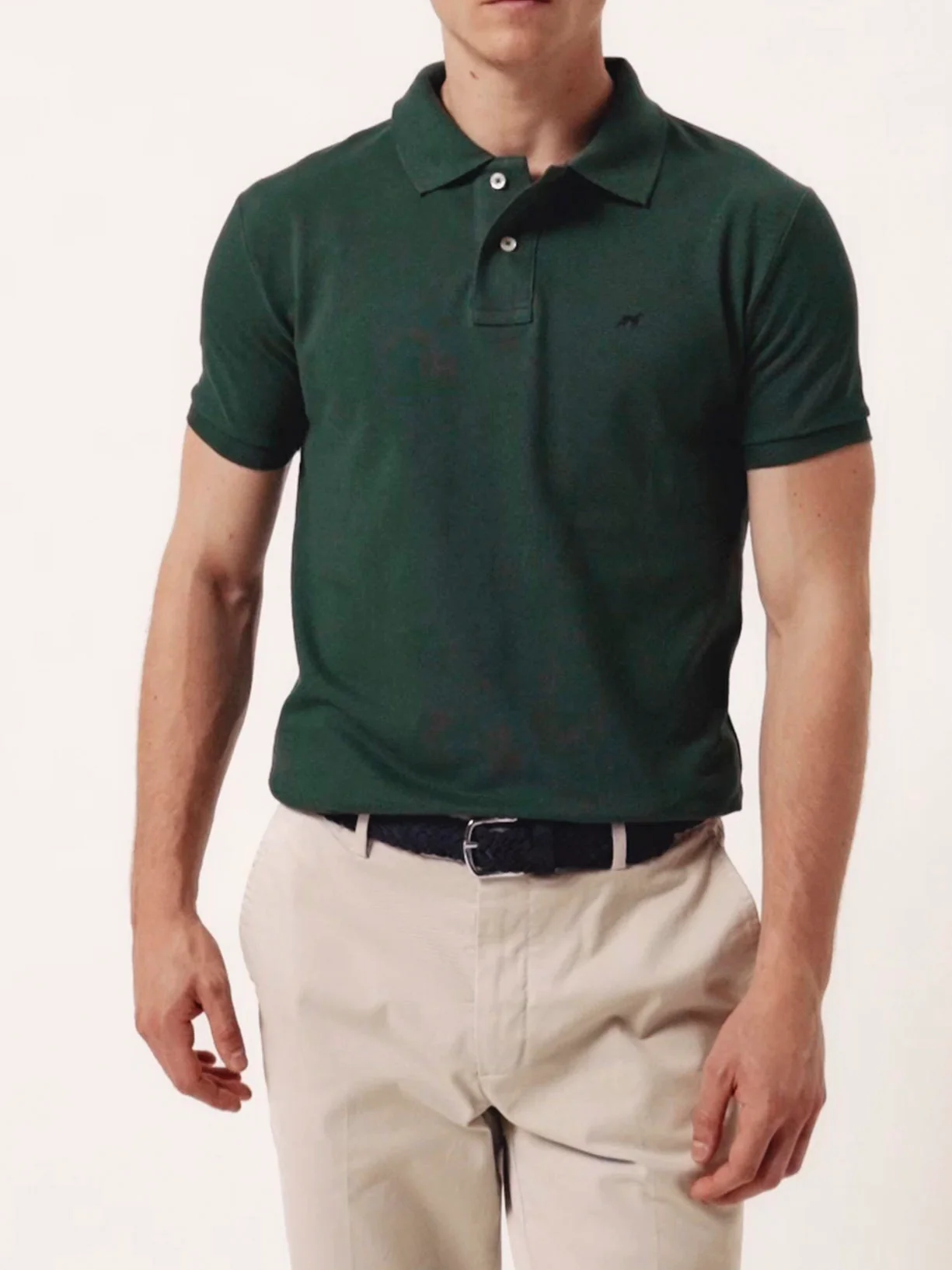 Premium Slim Fit Polo Piqué em 100% Algodão BCI - Image 4