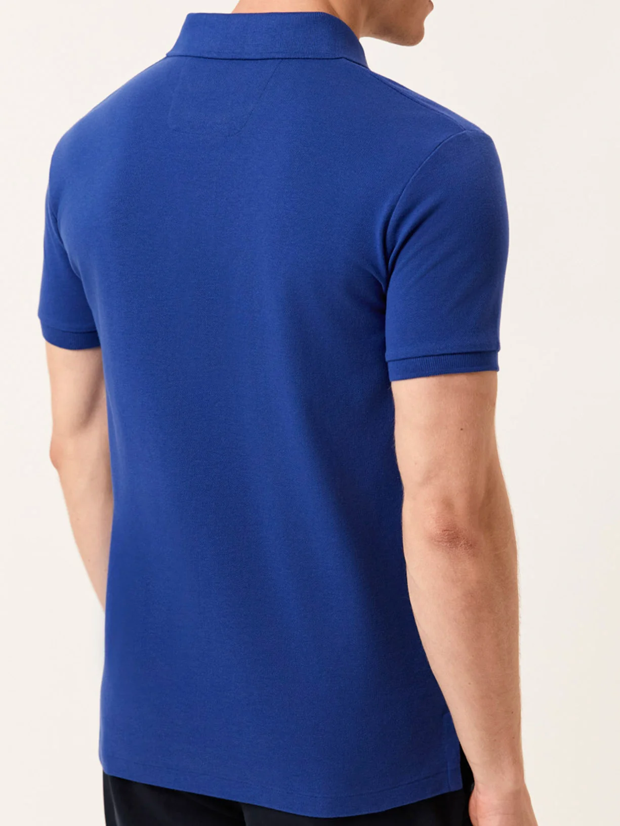 Premium Slim Fit Polo Piqué em 100% Algodão BCI - Image 3