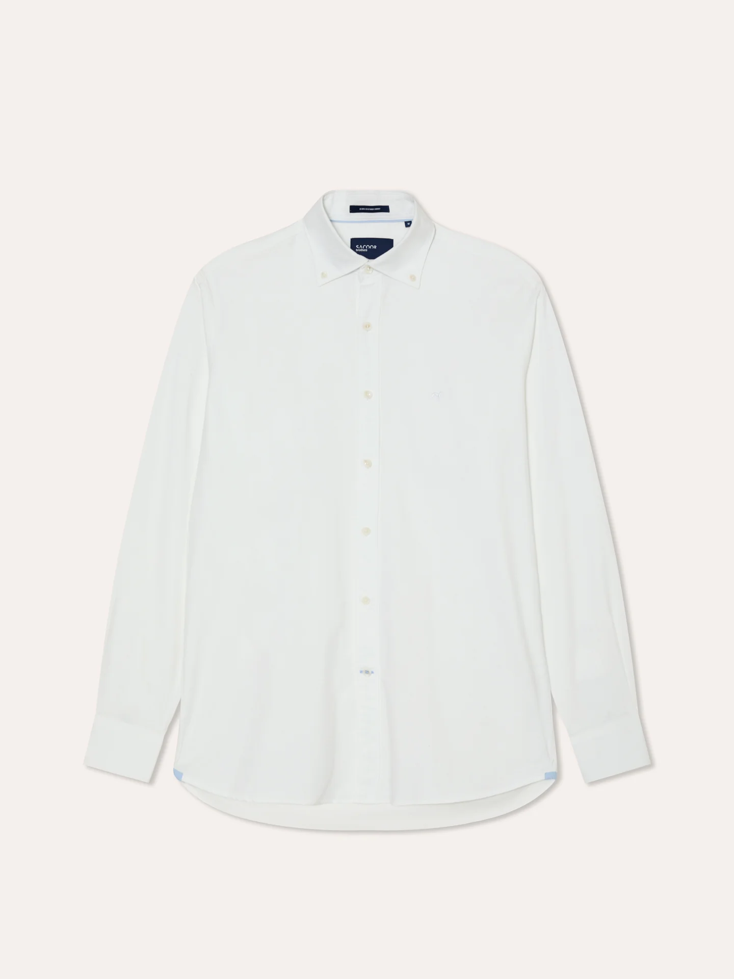 Regular Fit Camisa Oxford em Algodão Comfort - Image 4