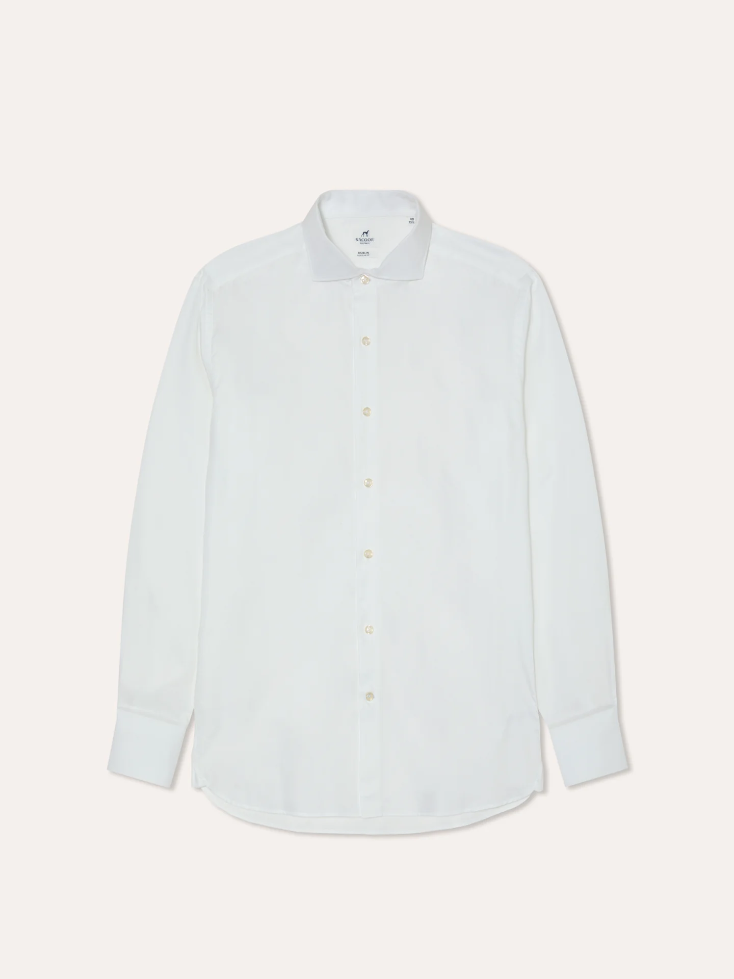 Regular Fit Camisa Oxford Formal em 100% Algodão - Image 6