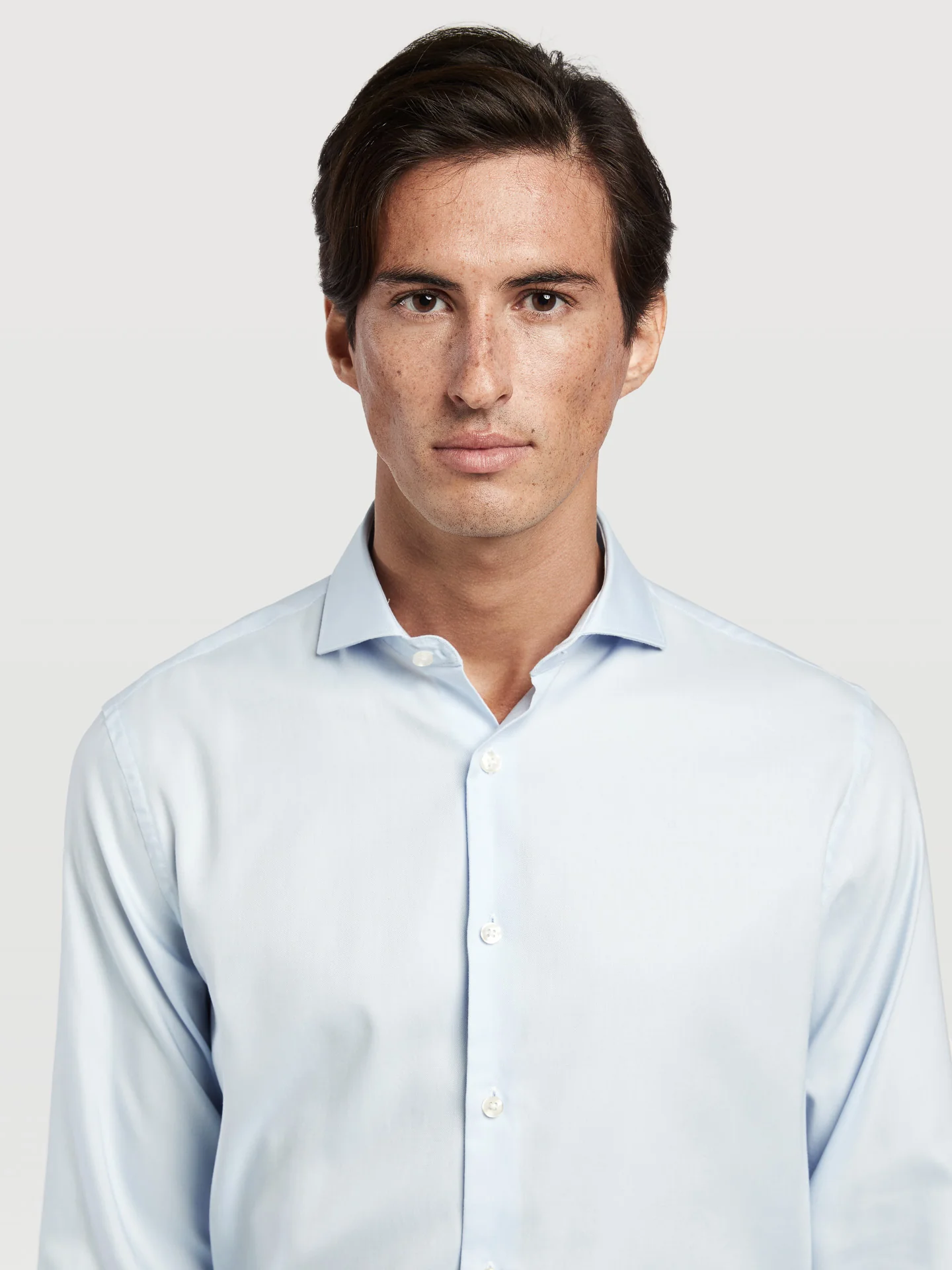 Regular Fit Camisa Oxford Formal em 100% Algodão